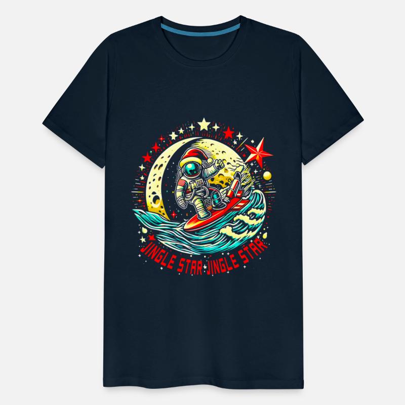 Astronaut Santa Xmas Space Lovers Unique Gift