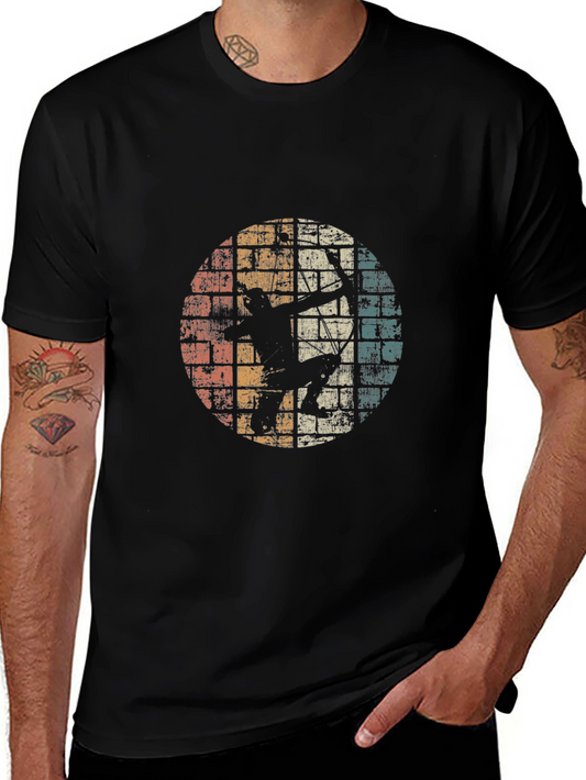 Vintage Archer T-Shirt - Retro Archery Design