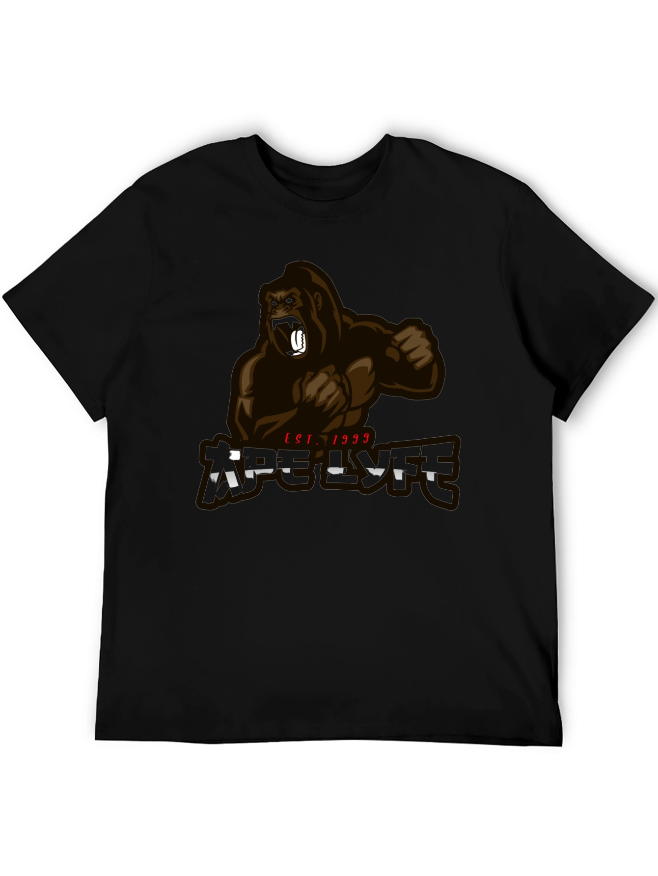 Gorilla Est. 1999 Black T-Shirt