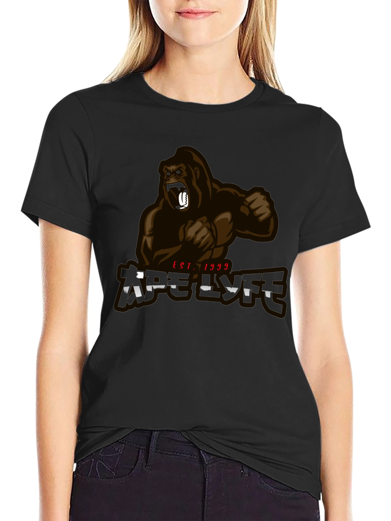 Gorilla Est. 1999 Black T-Shirt