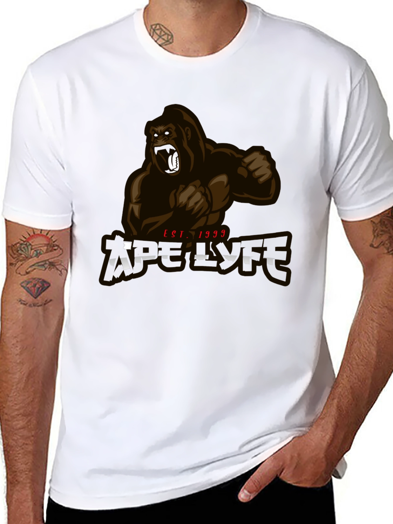 Gorilla Est. 1999 Black T-Shirt