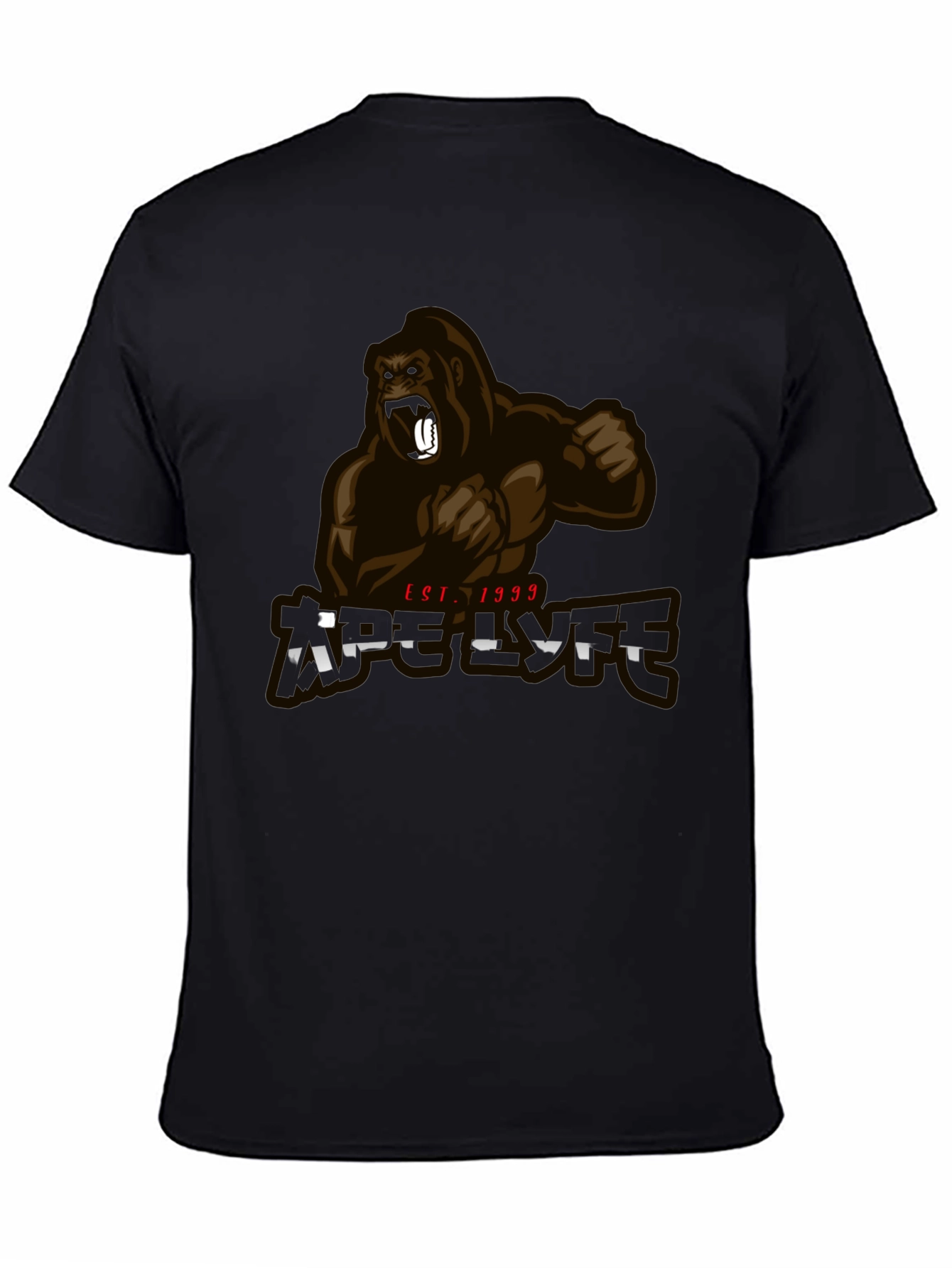 Gorilla Est. 1999 Black T-Shirt