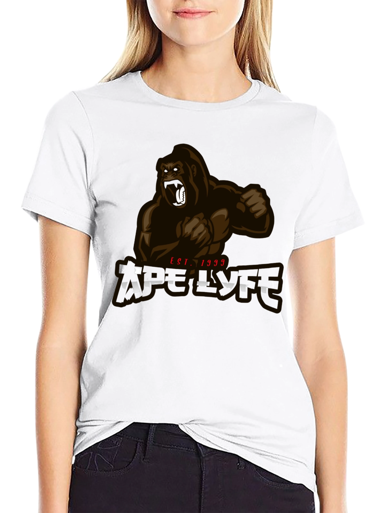 Gorilla Est. 1999 Black T-Shirt