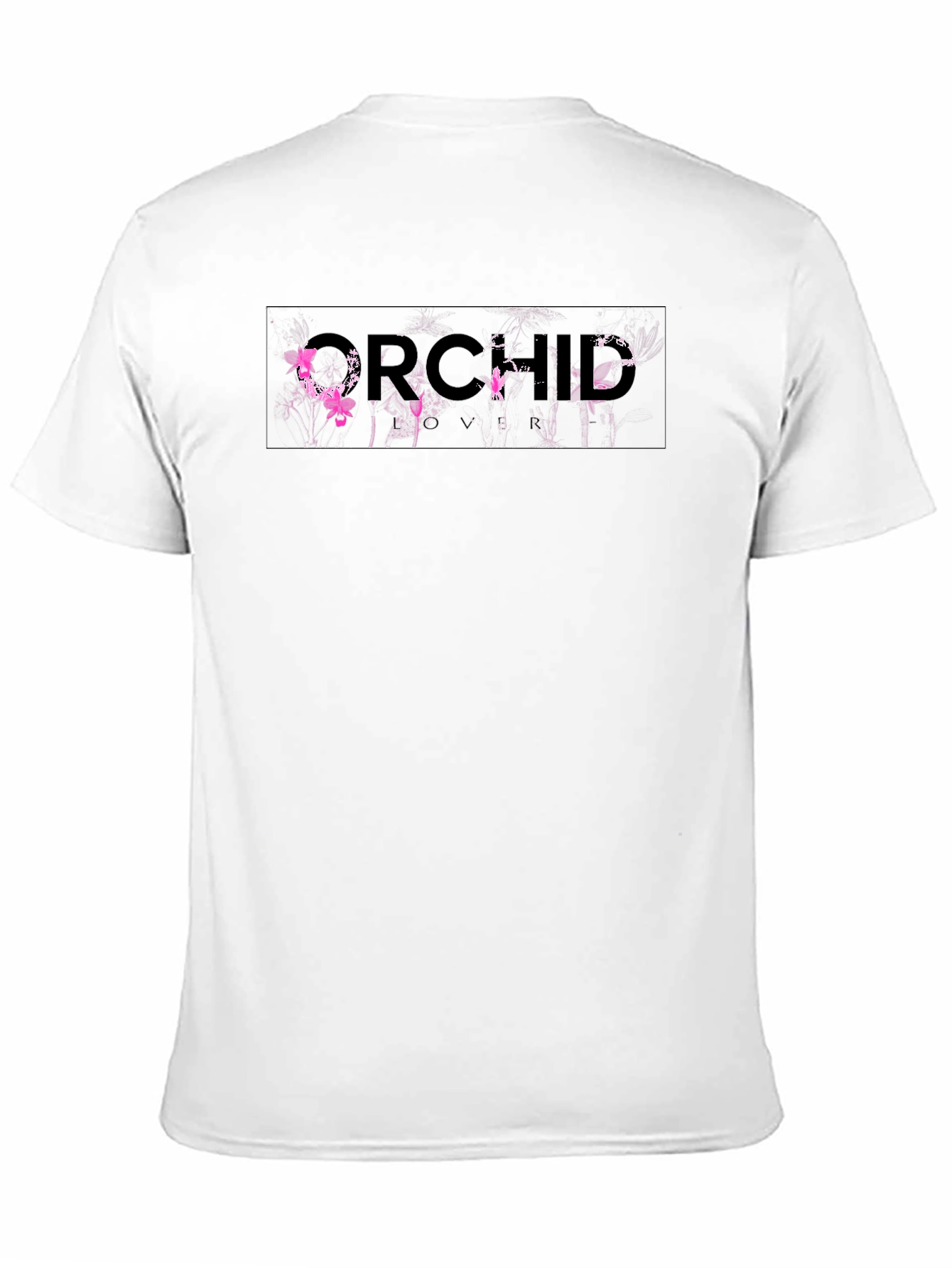 Orchid Lover T-Shirt - Modern Graphic Tee