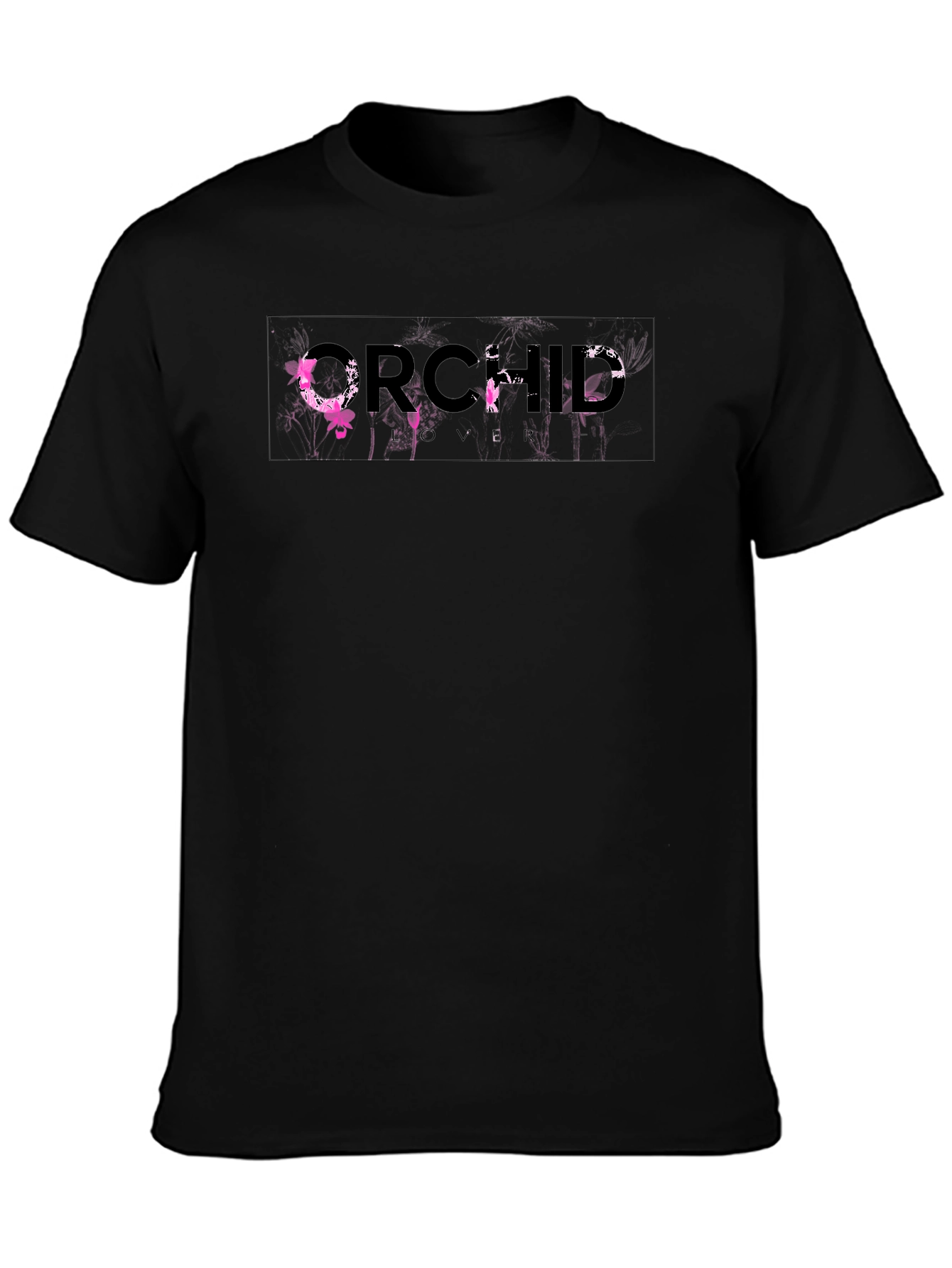 Orchid Lover T-Shirt - Modern Graphic Tee