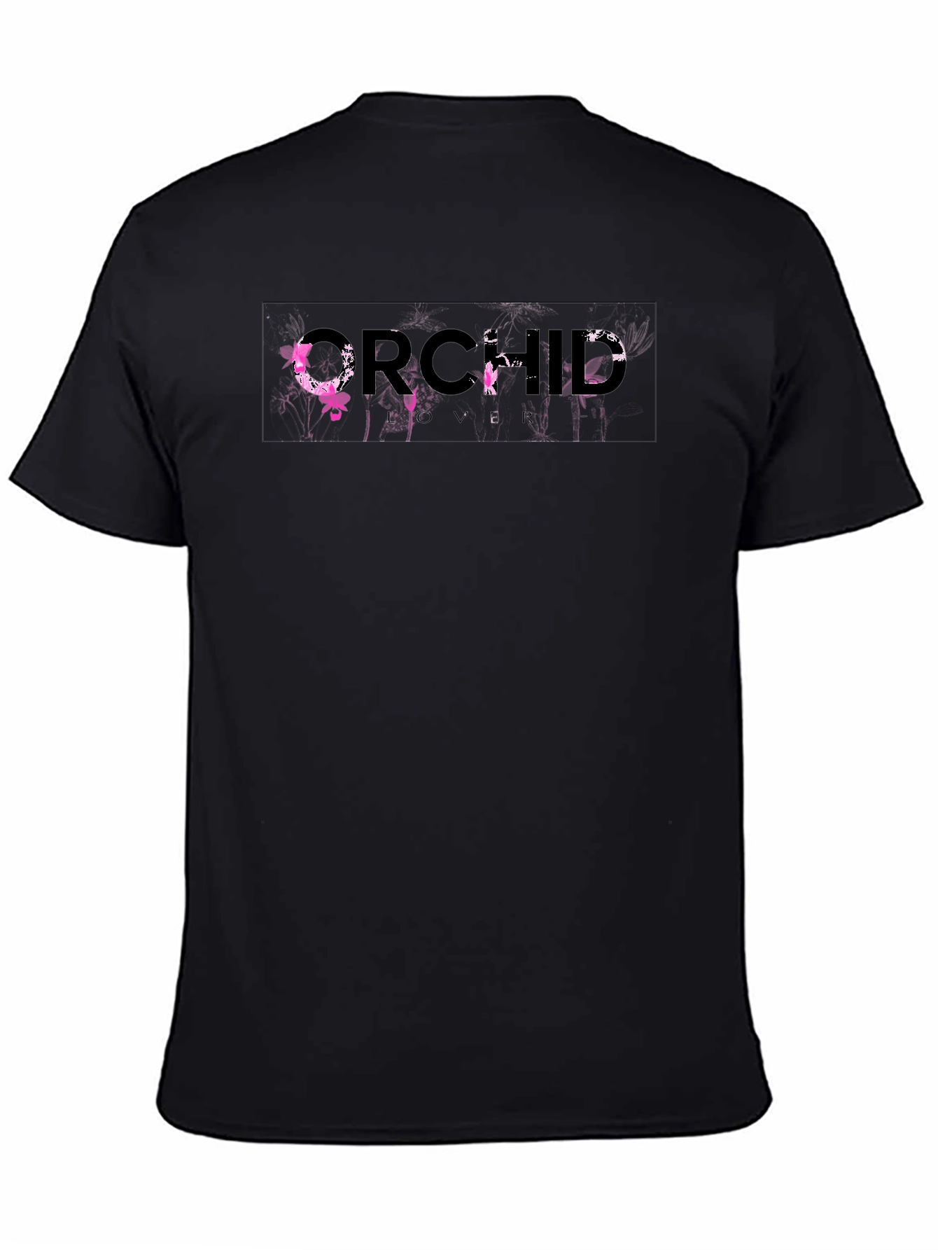 Orchid Lover T-Shirt - Modern Graphic Tee