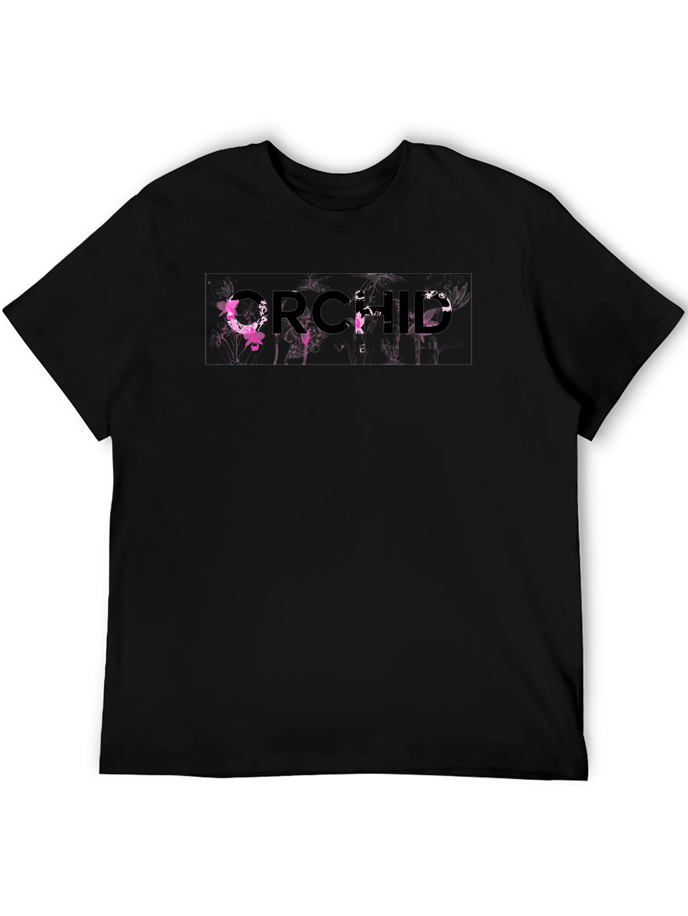 Orchid Lover T-Shirt - Modern Graphic Tee