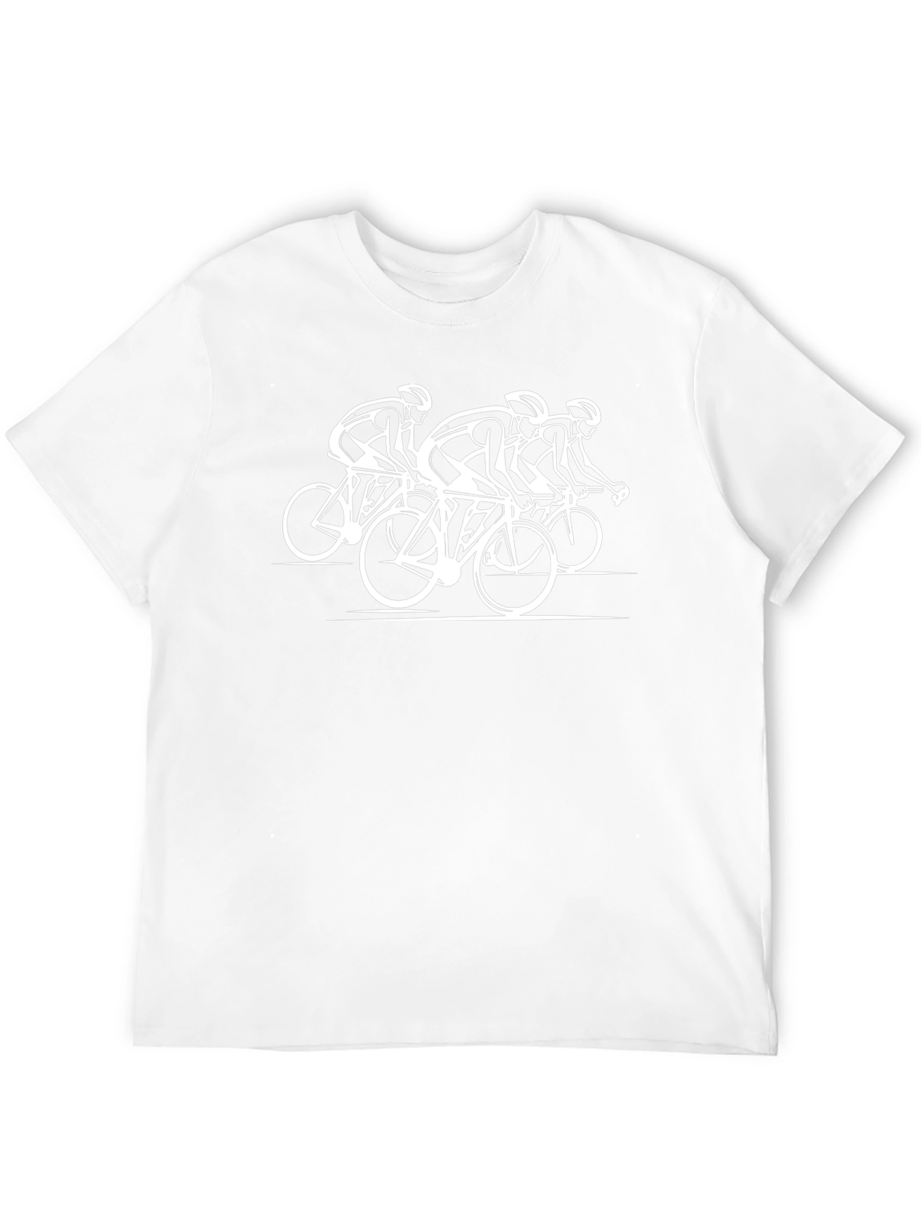 Cyclist Graphic T-Shirt - Black Cotton Tee
