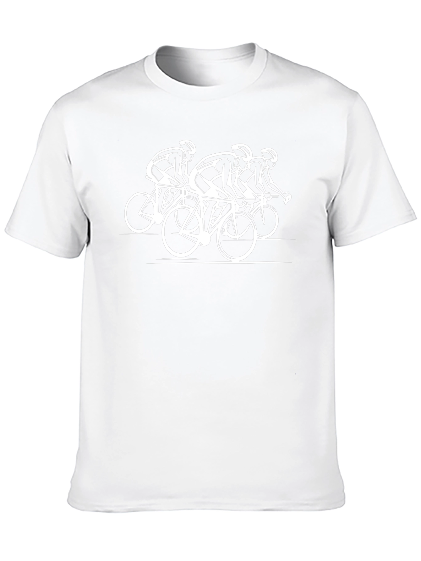 Cyclist Graphic T-Shirt - Black Cotton Tee
