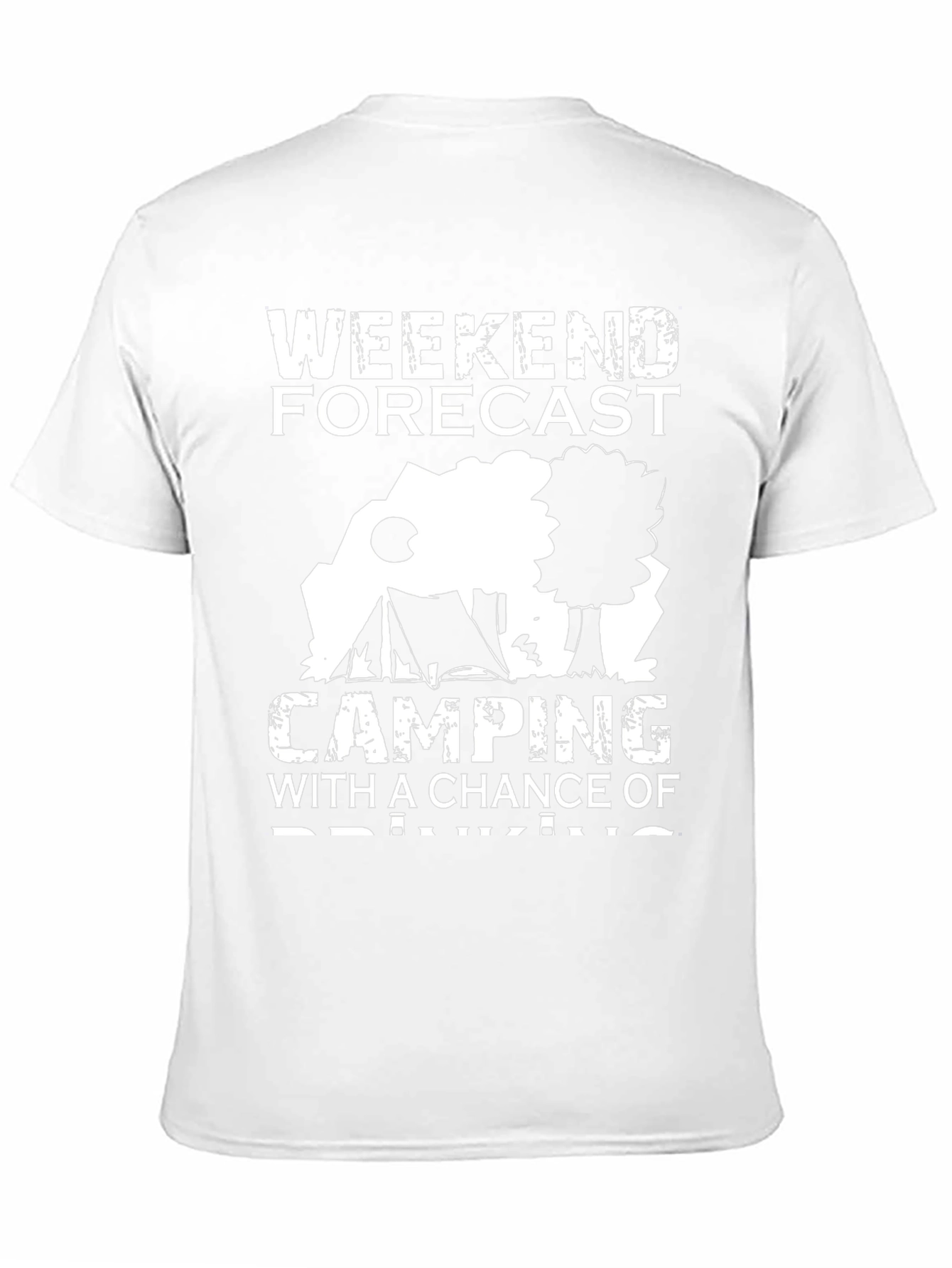 Weekend Forecast Camping Graphic Tee