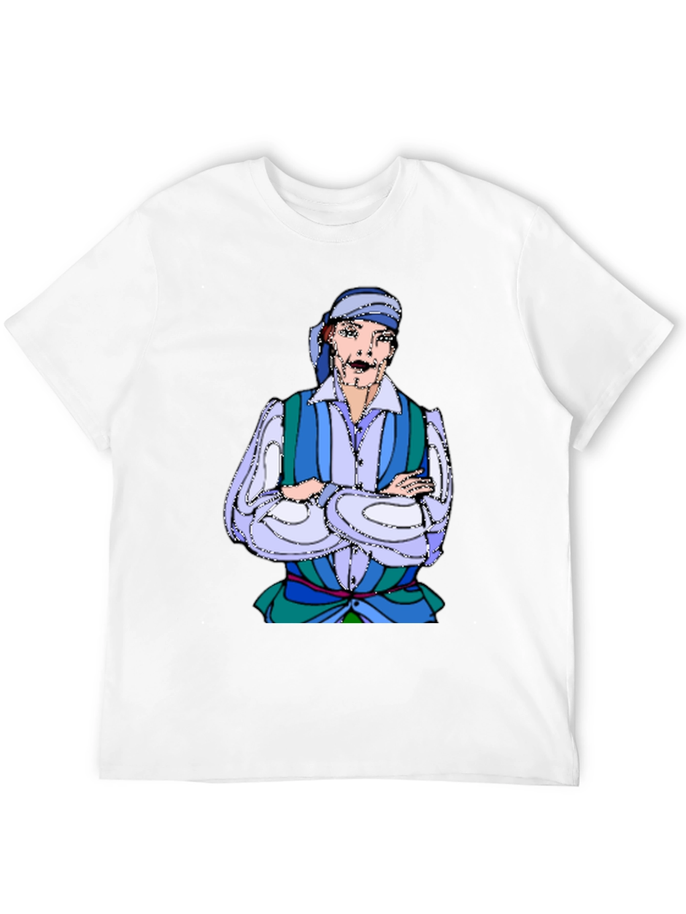Pirate Cartoon Graphic T-Shirt