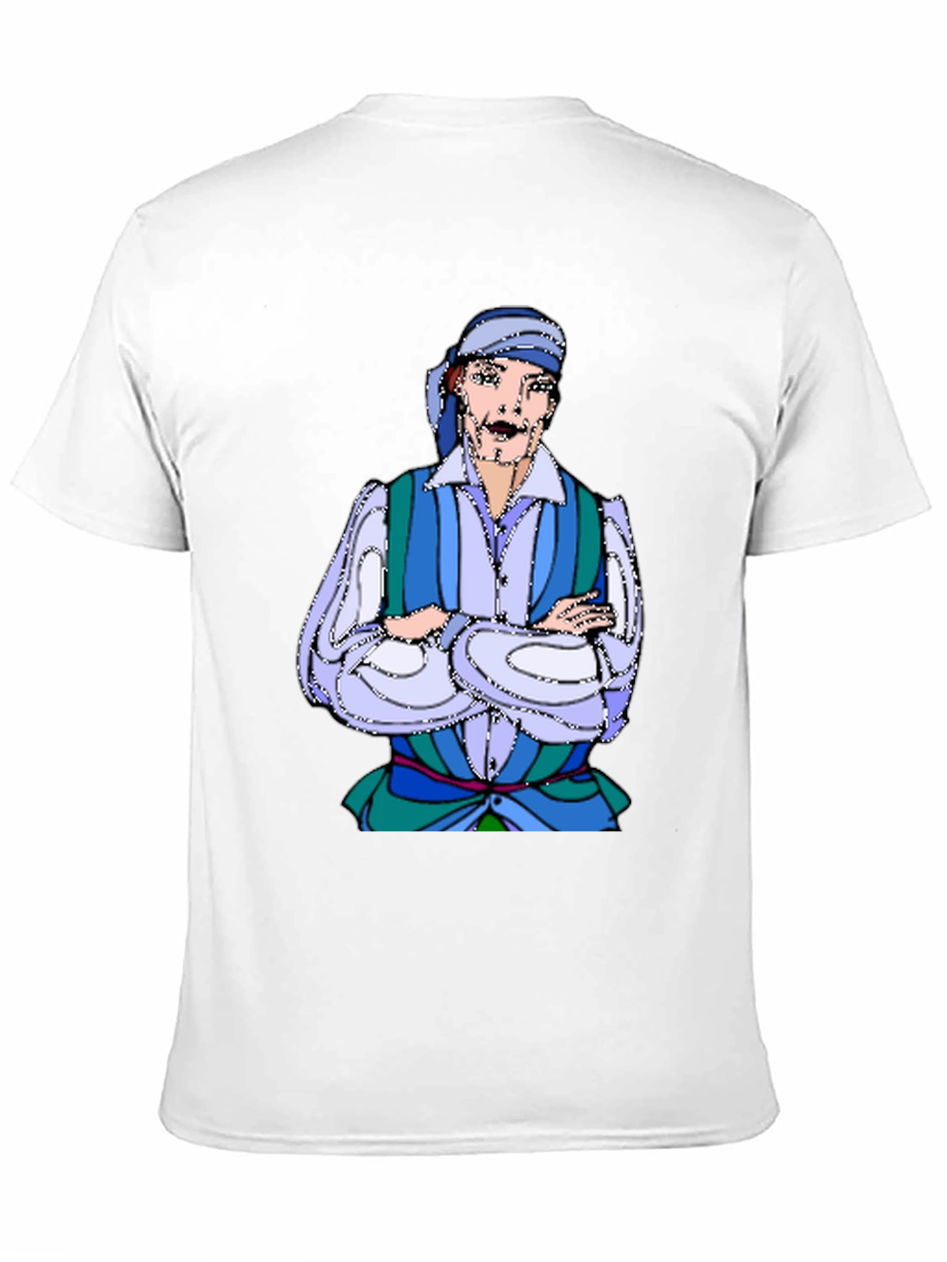 Pirate Cartoon Graphic T-Shirt