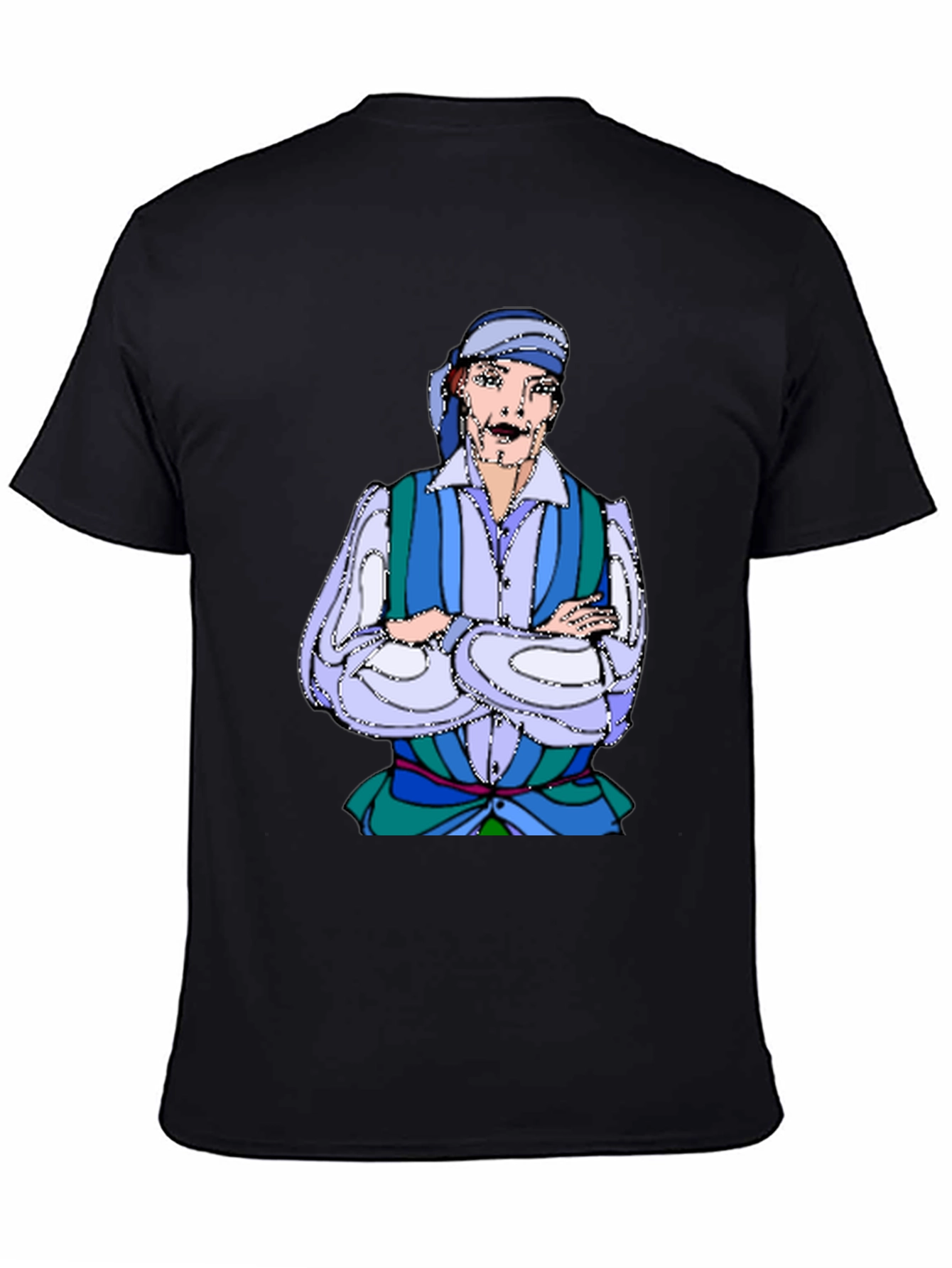 Pirate Cartoon Graphic T-Shirt