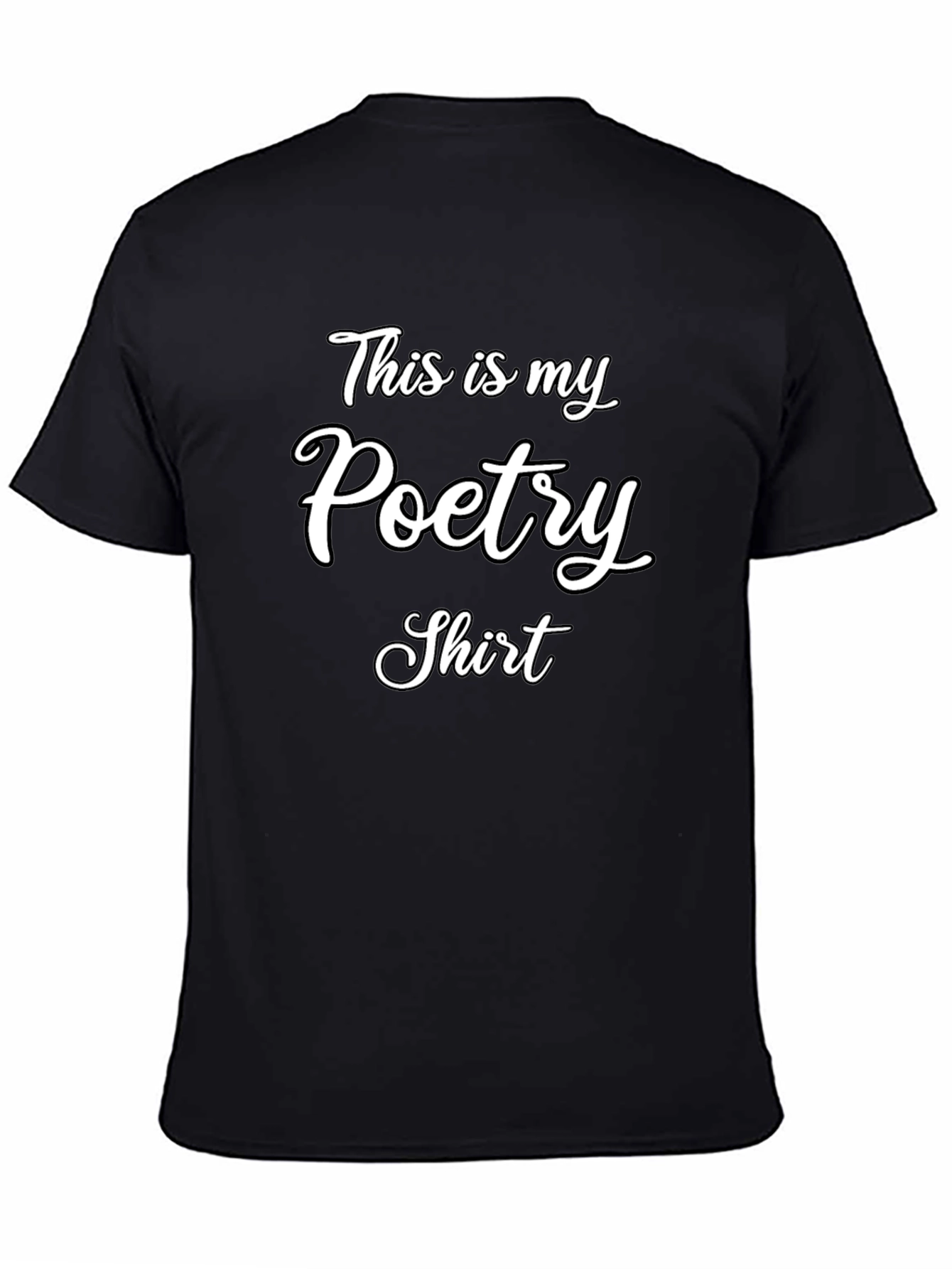 Poetry T-Shirt - Funny Literary Tee