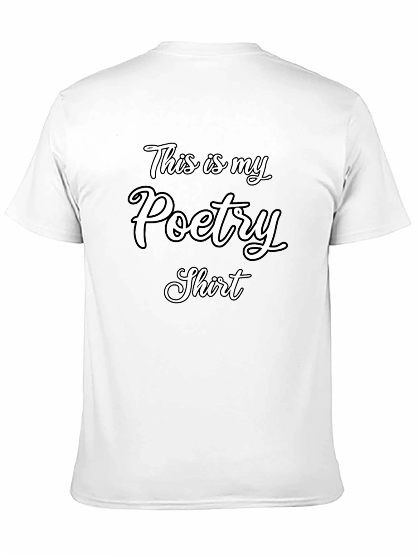 Poetry T-Shirt - Funny Literary Tee