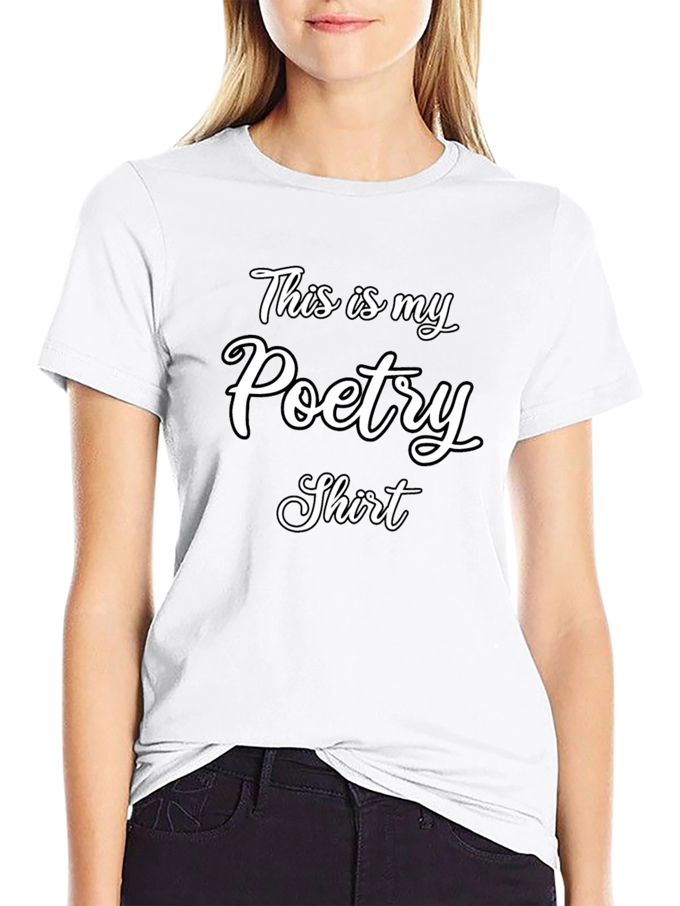 Poetry T-Shirt - Funny Literary Tee