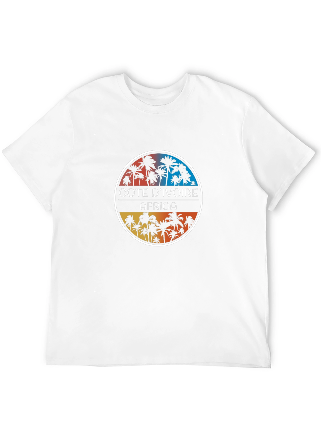 Cote DIvoire Africa Palm Tree T-Shirt