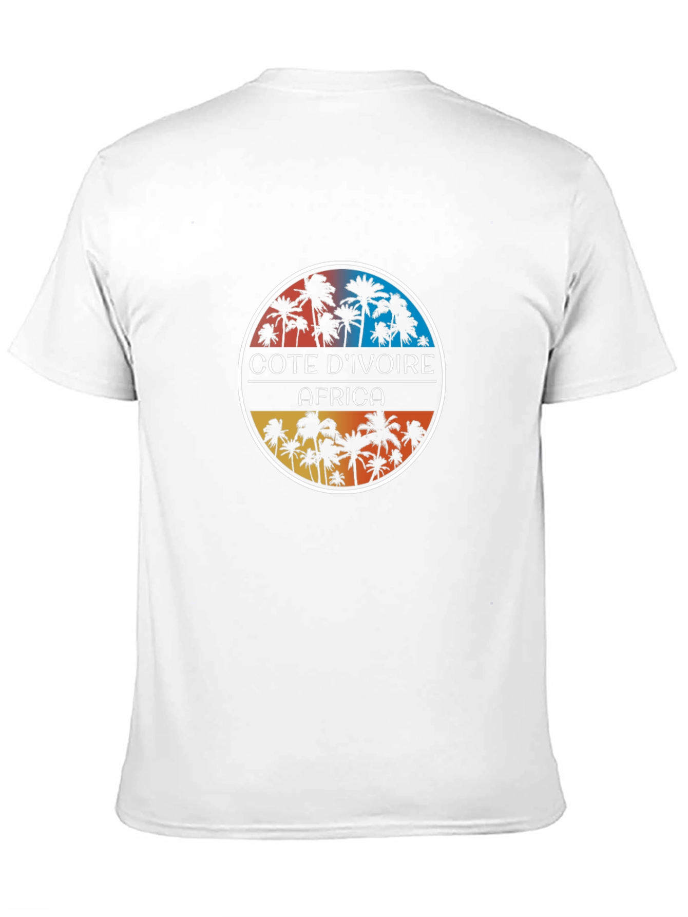 Cote DIvoire Africa Palm Tree T-Shirt