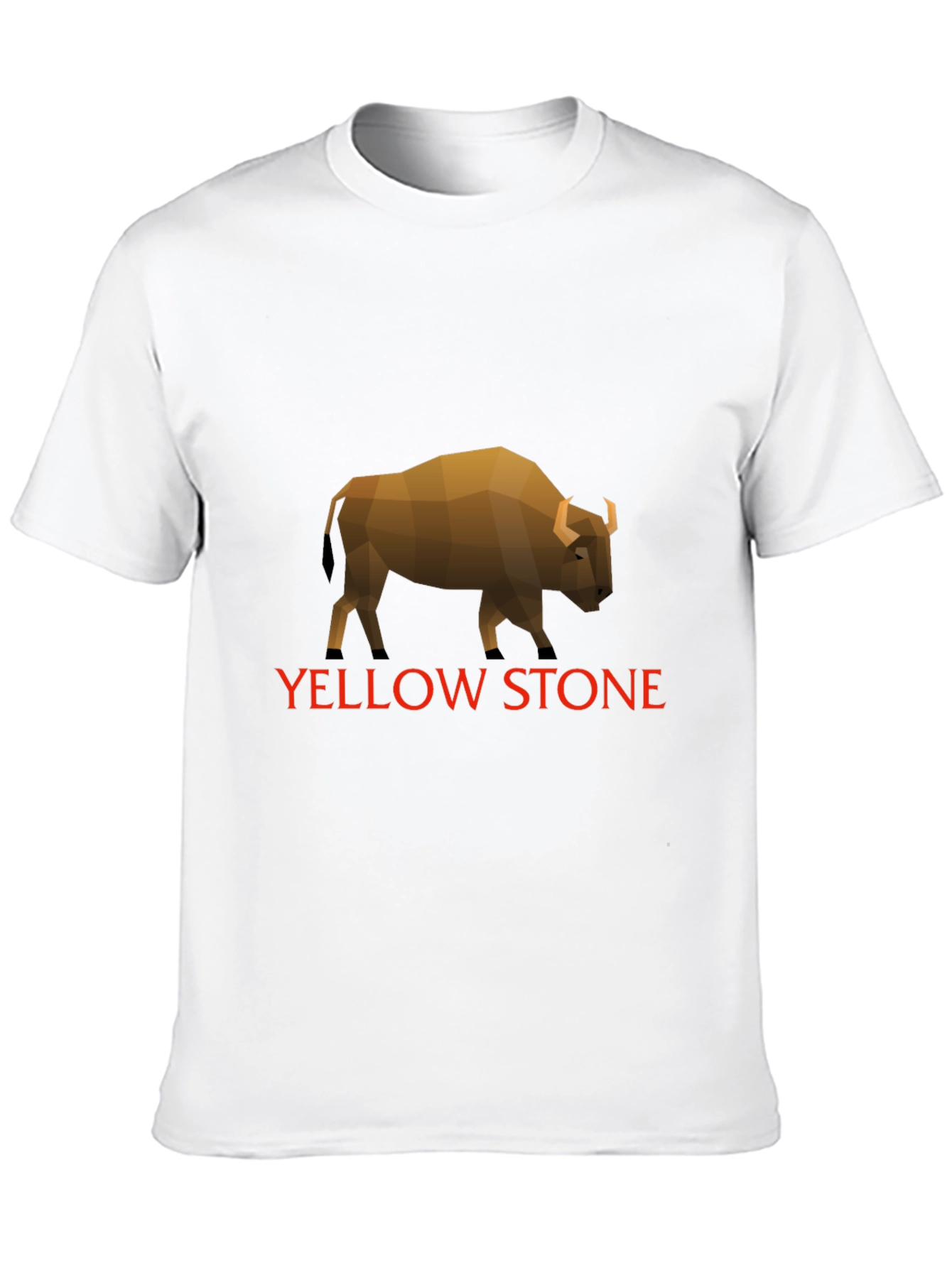 Yellowstone Bison T-Shirt - Classic Graphic Tee