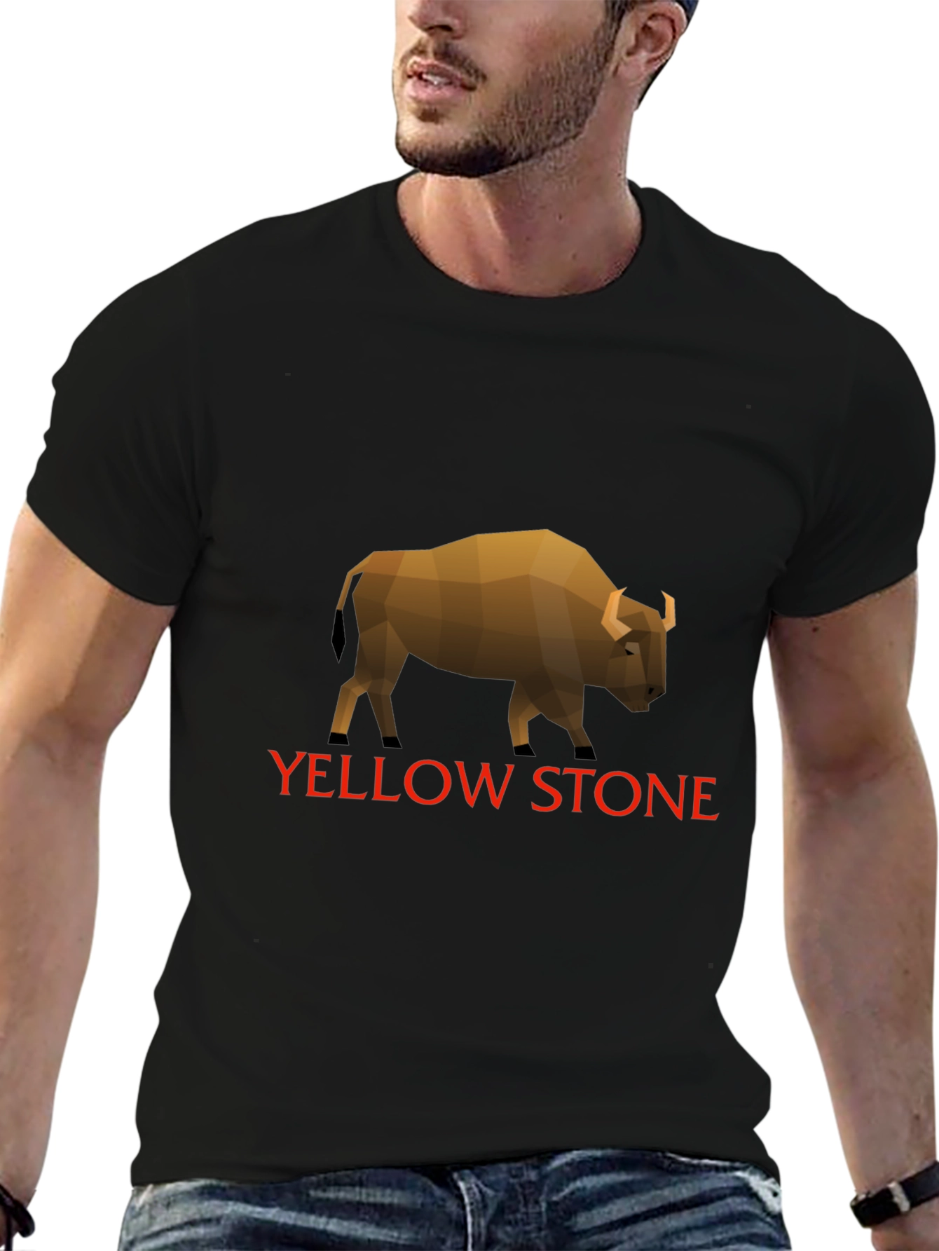 Yellowstone Bison T-Shirt - Classic Graphic Tee