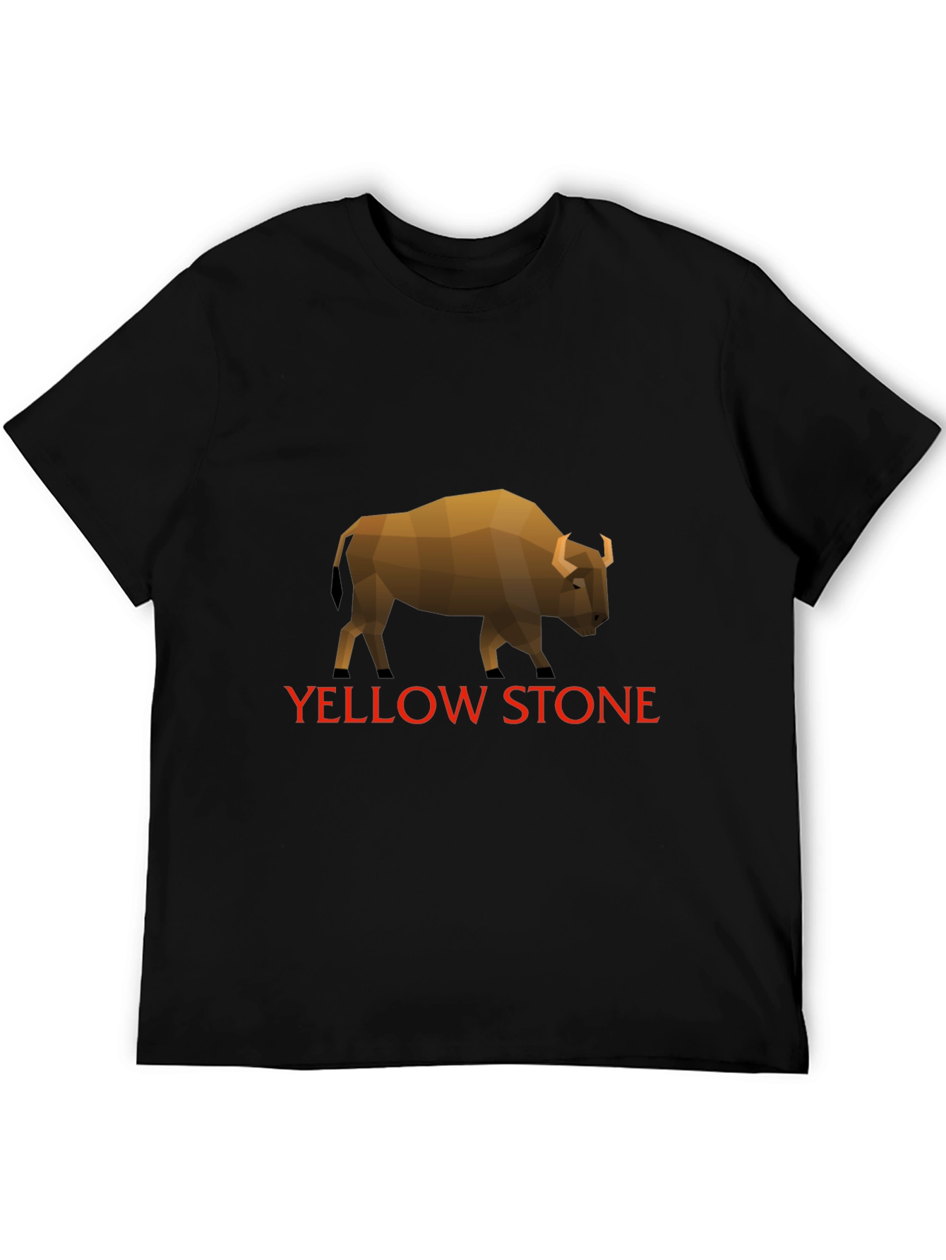 Yellowstone Bison T-Shirt - Classic Graphic Tee