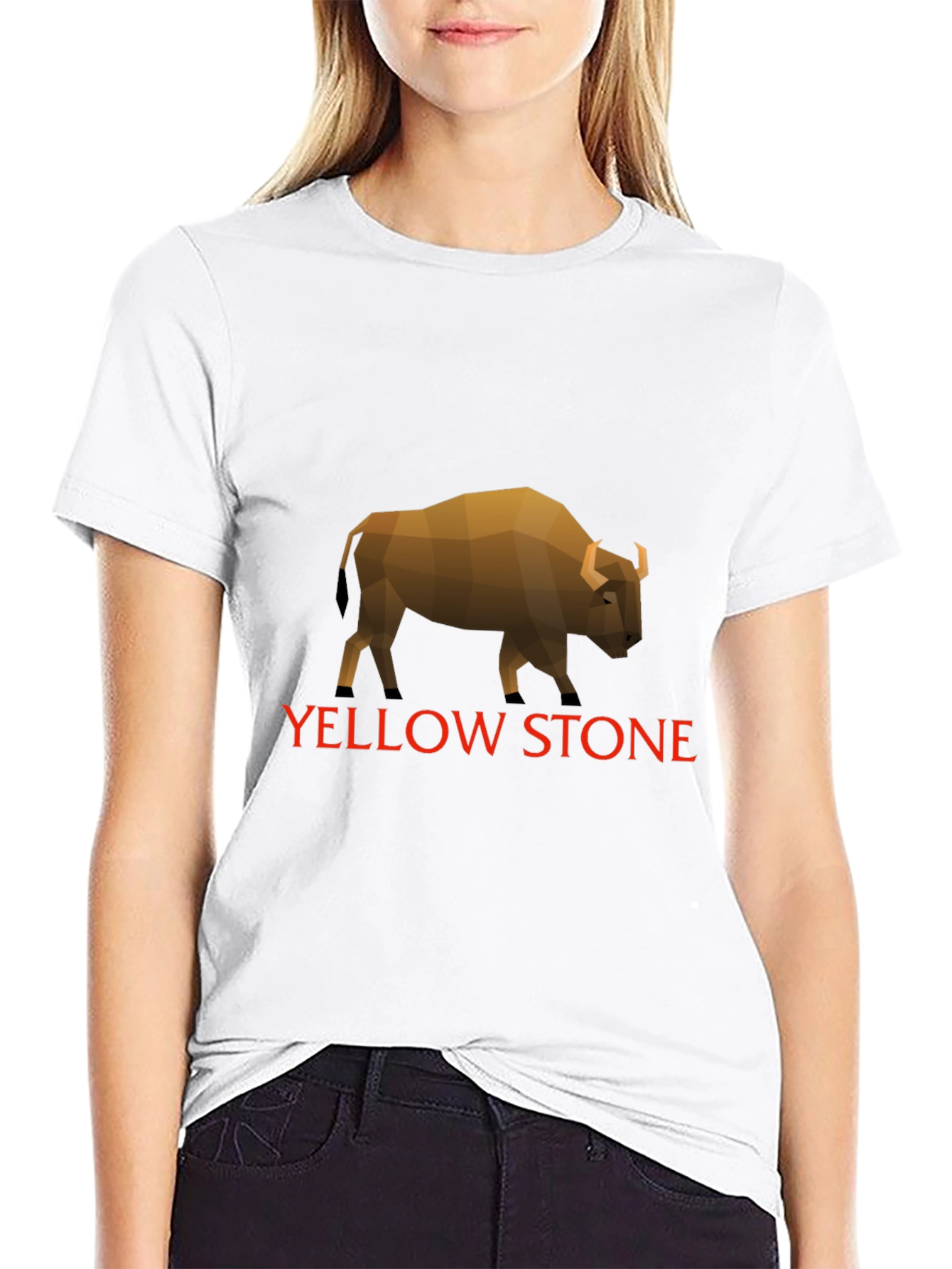Yellowstone Bison T-Shirt - Classic Graphic Tee