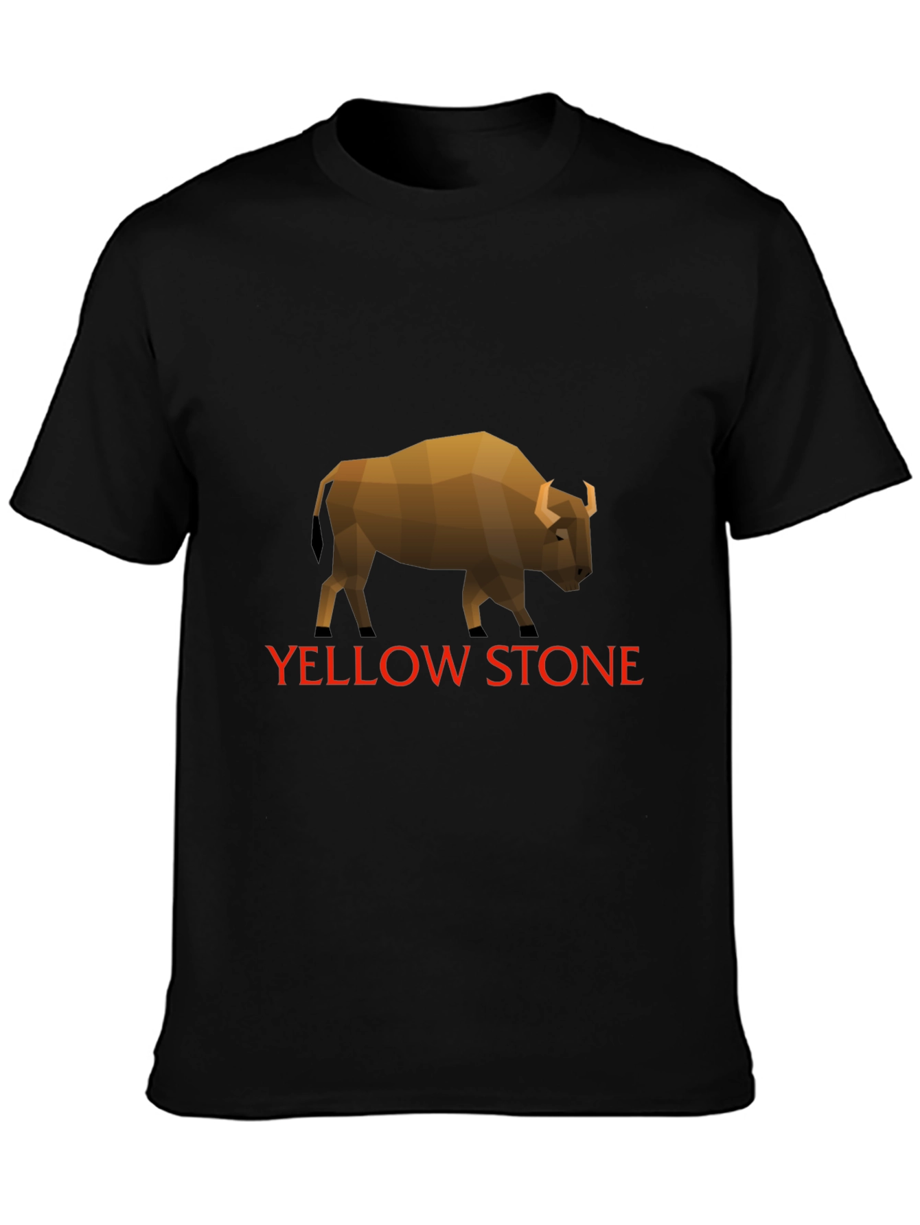 Yellowstone Bison T-Shirt - Classic Graphic Tee