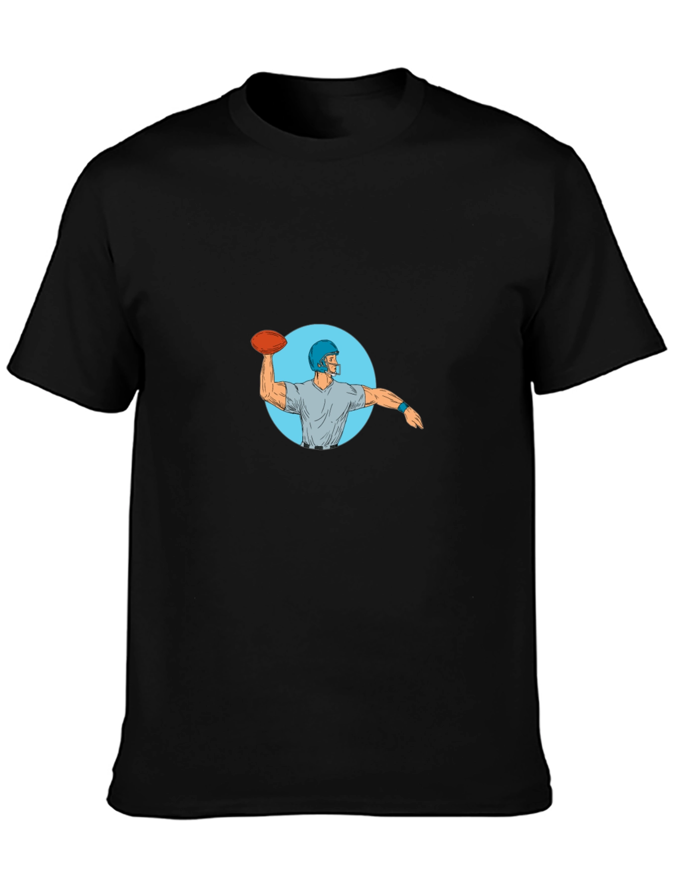 Quarterback Throwing T-Shirt