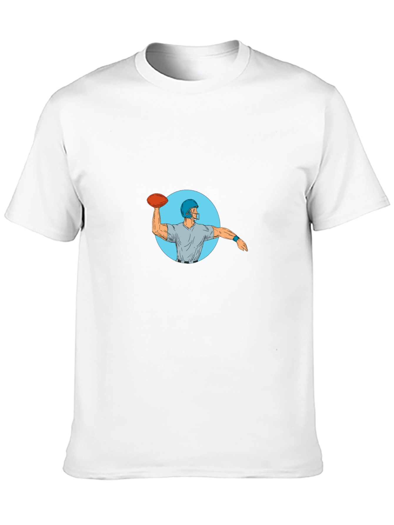 Quarterback Throwing T-Shirt