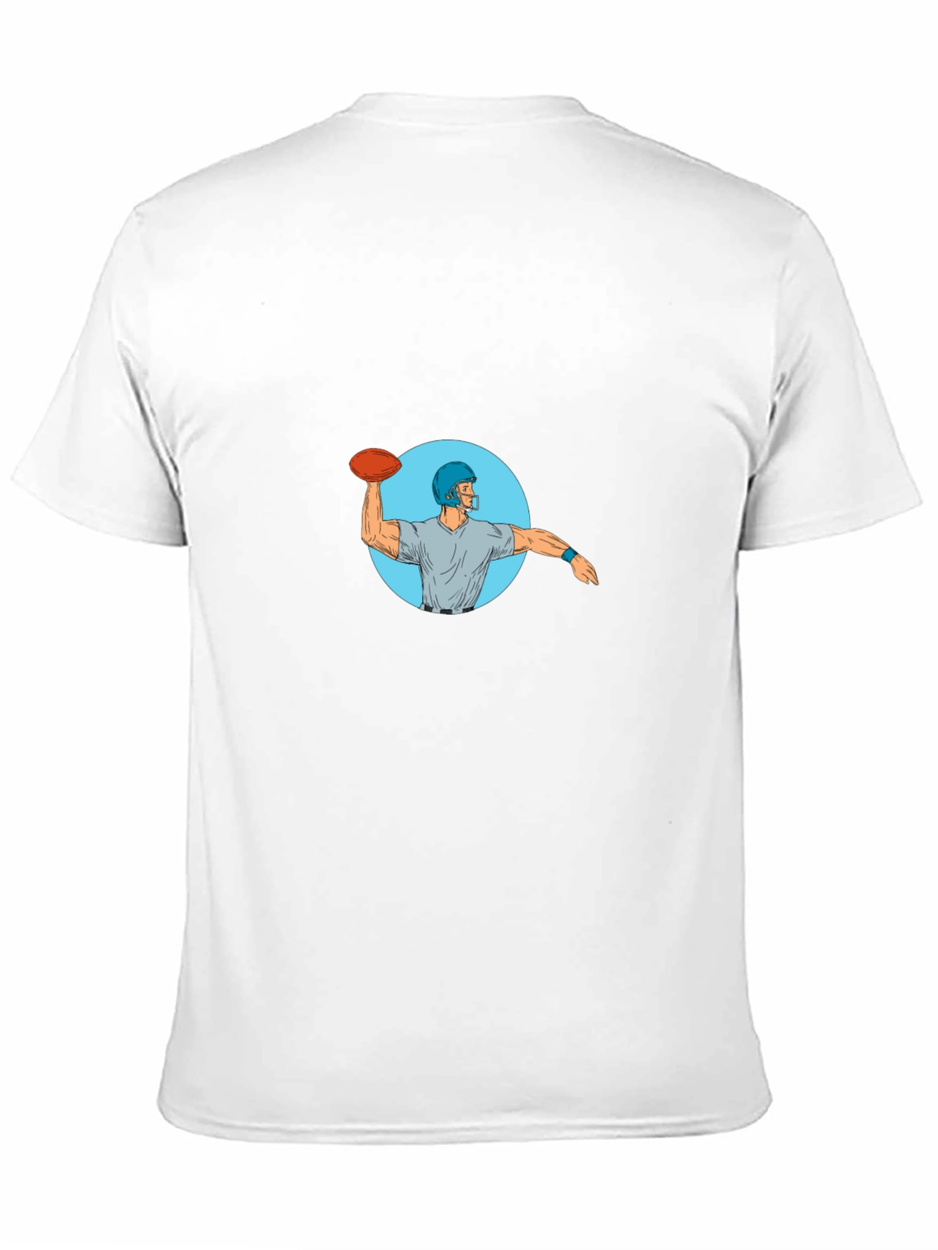 Quarterback Throwing T-Shirt