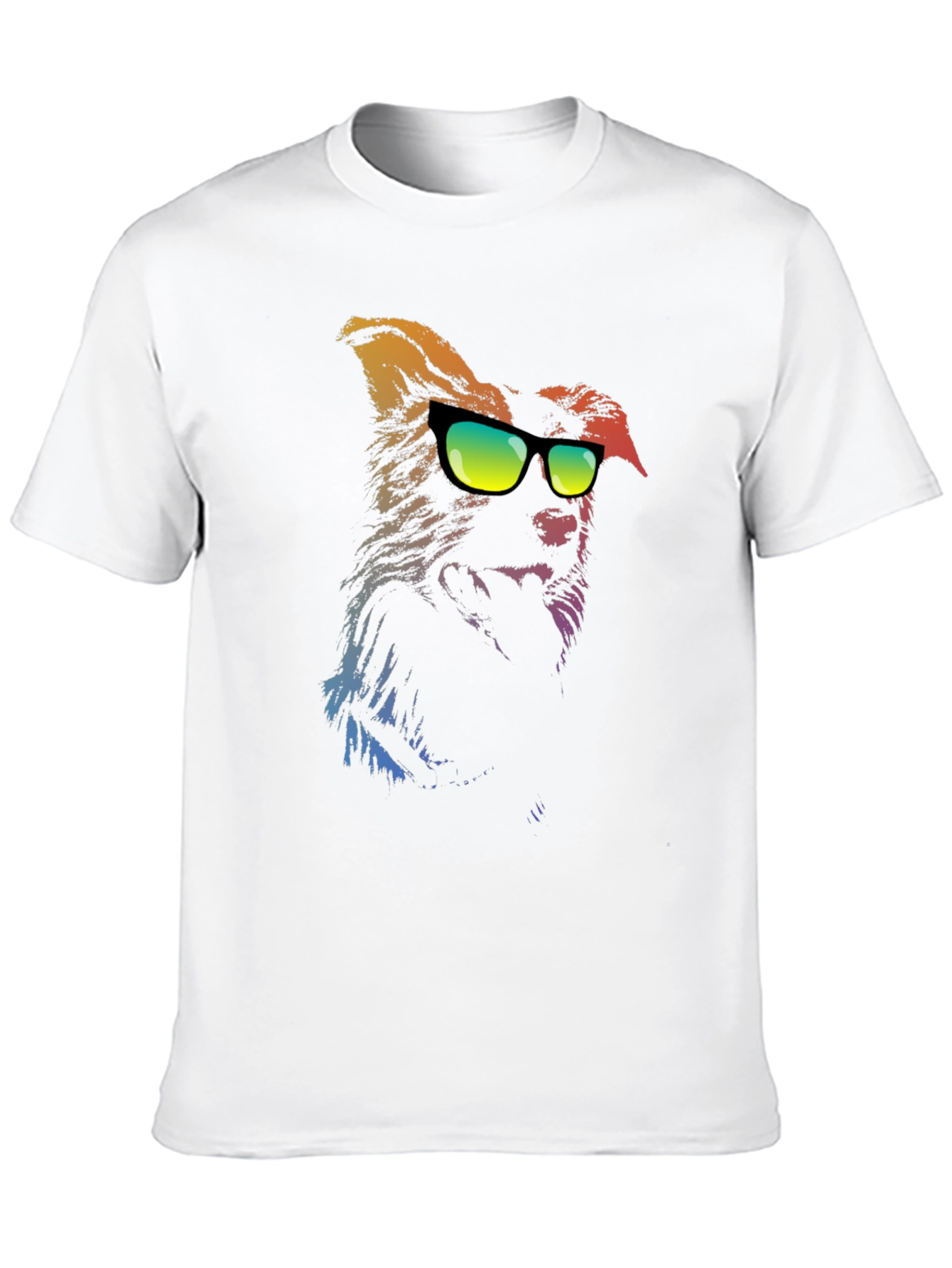Cool Dog Graphic Tee - Trendy Unisex T-Shirt