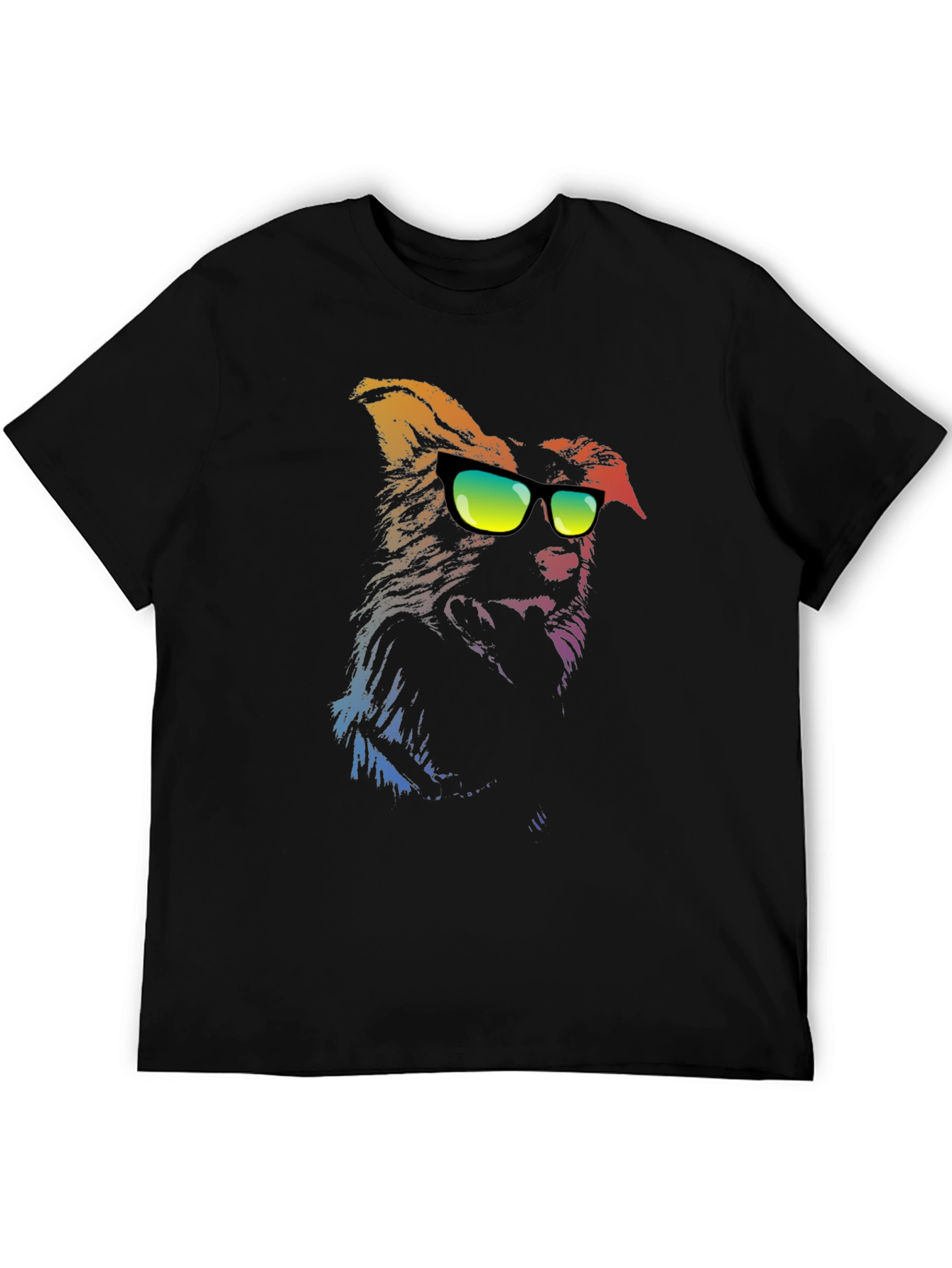 Cool Dog Graphic Tee - Trendy Unisex T-Shirt