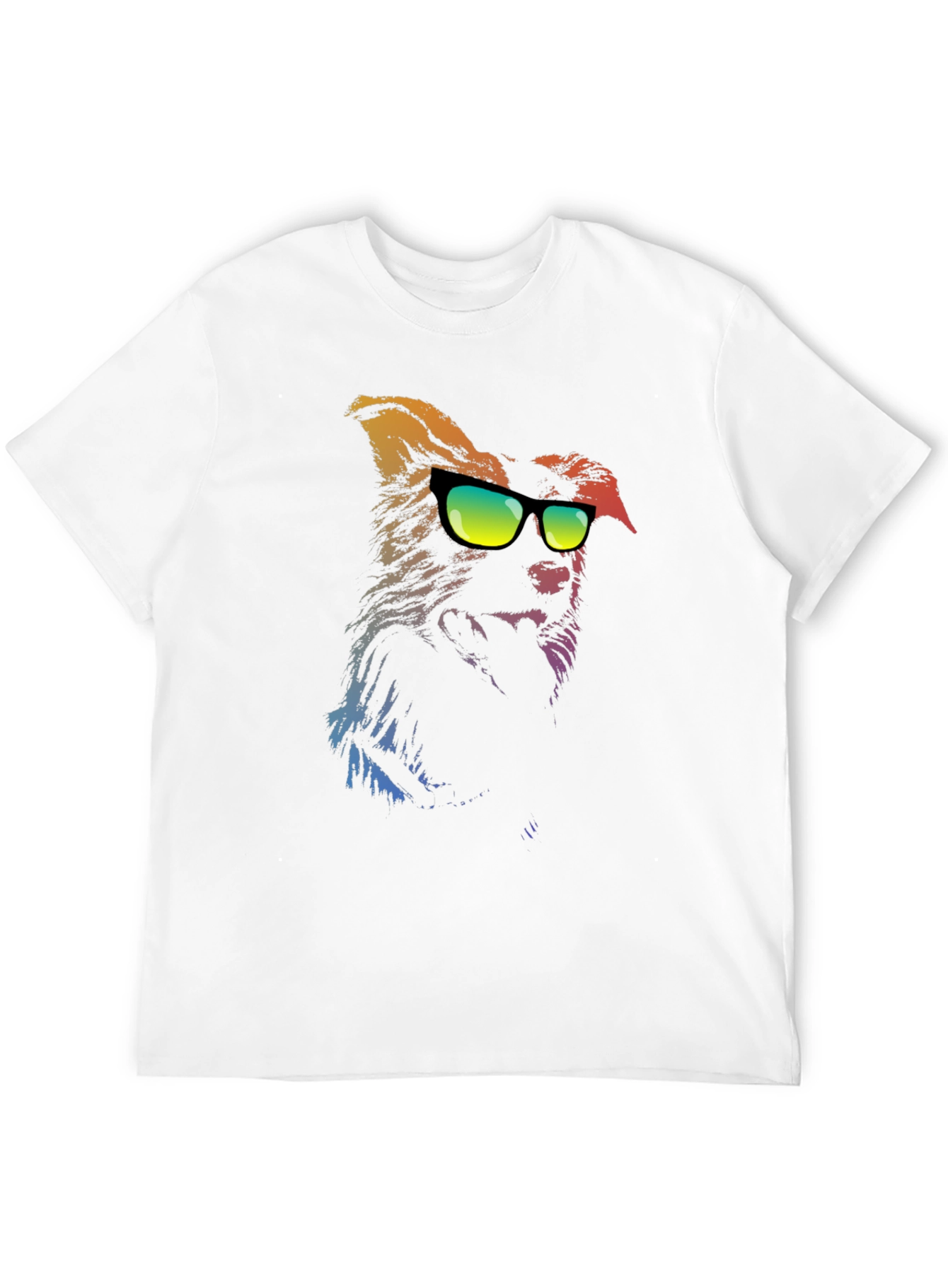 Cool Dog Graphic Tee - Trendy Unisex T-Shirt