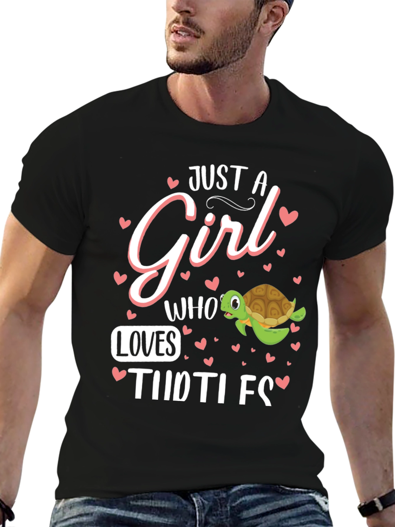 Just A Girl Who Loves Turtles T-Shirt