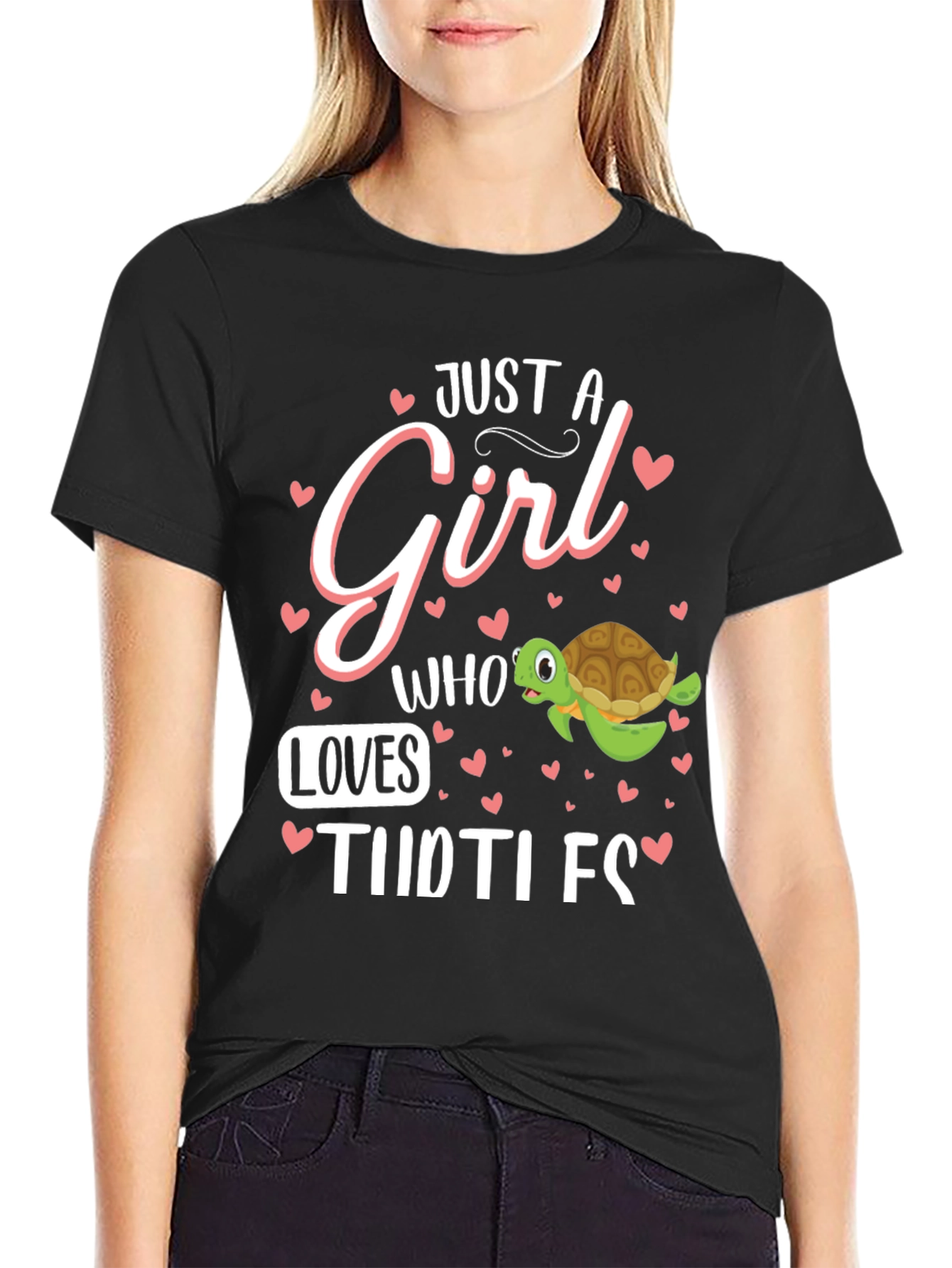 Just A Girl Who Loves Turtles T-Shirt