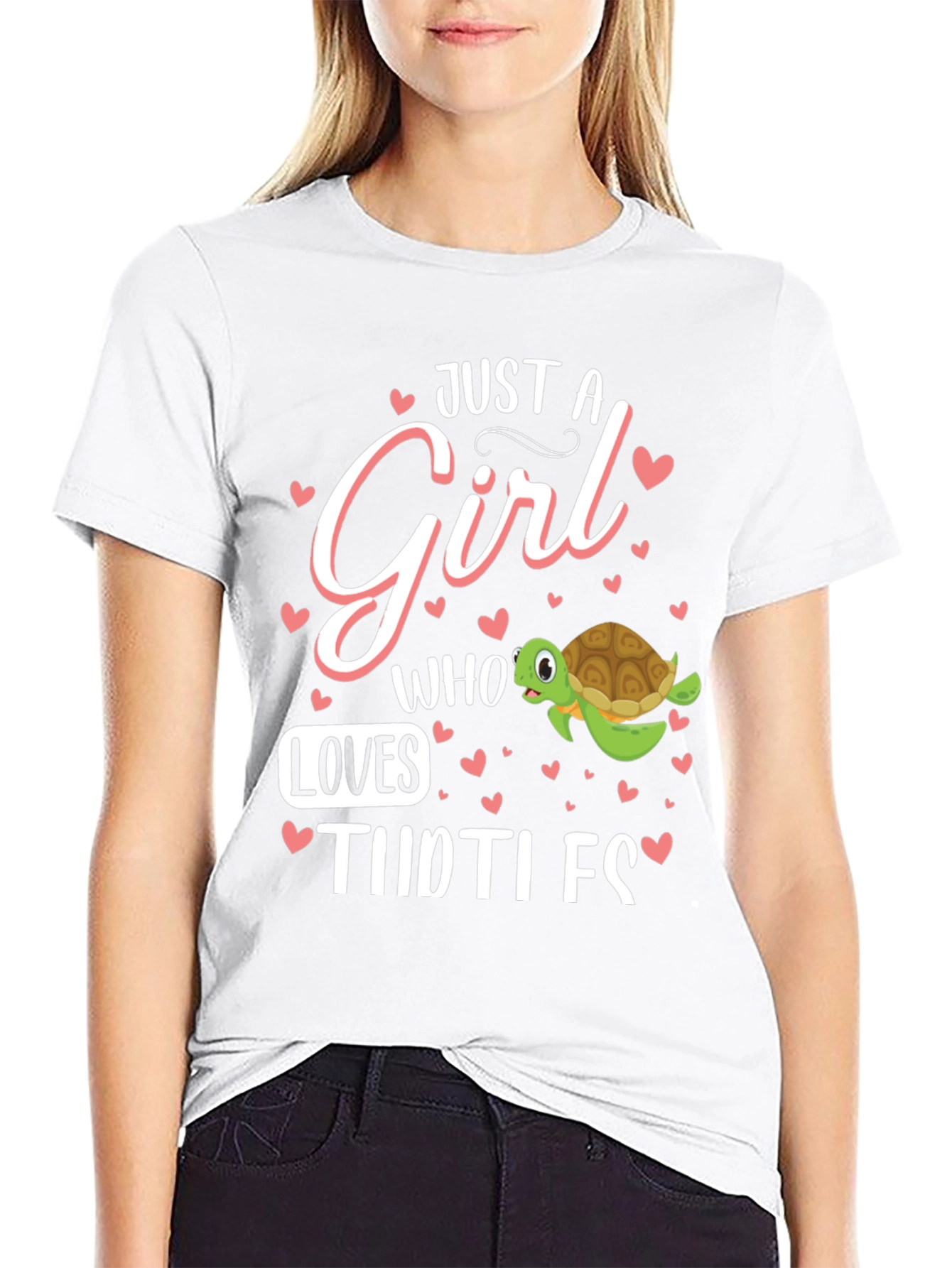 Just A Girl Who Loves Turtles T-Shirt