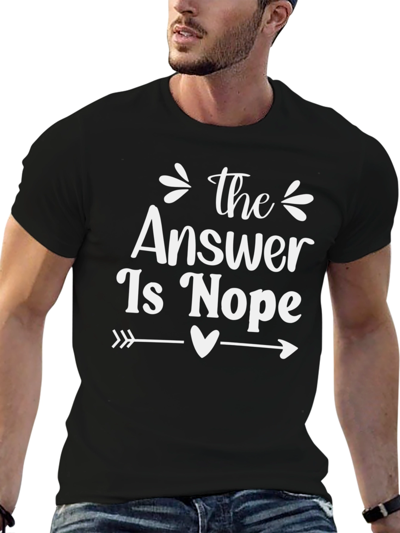 The Answer is Nope Graphic Tee
