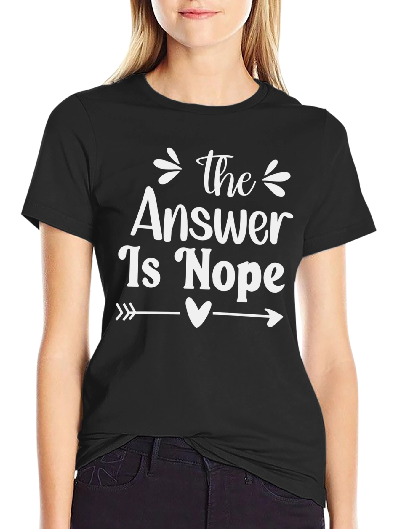 The Answer is Nope Graphic Tee