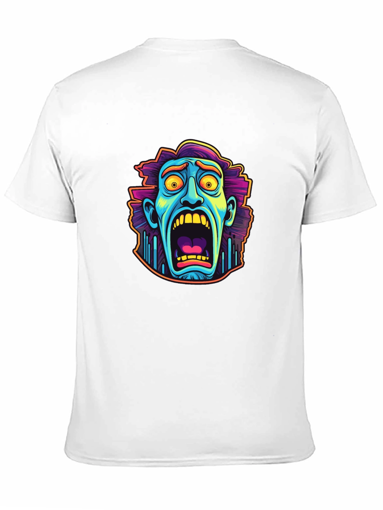 Monster Scream Black Graphic Tee