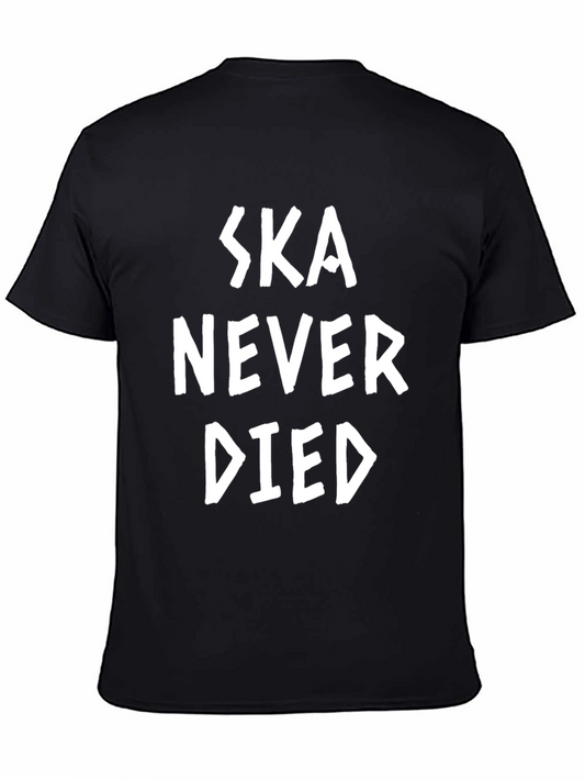 Ska Never Died Graphic Tee - Retro Music Fan T-Shirt