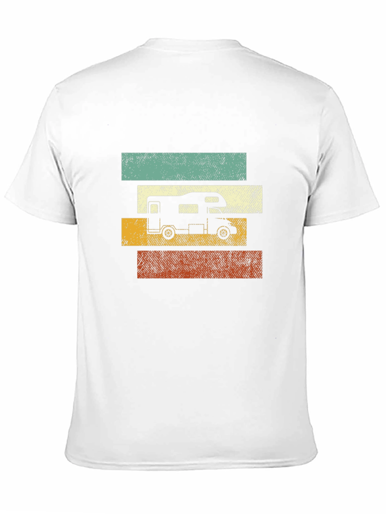 Retro Camper Graphic Tee - Camping Adventure T-Shirt