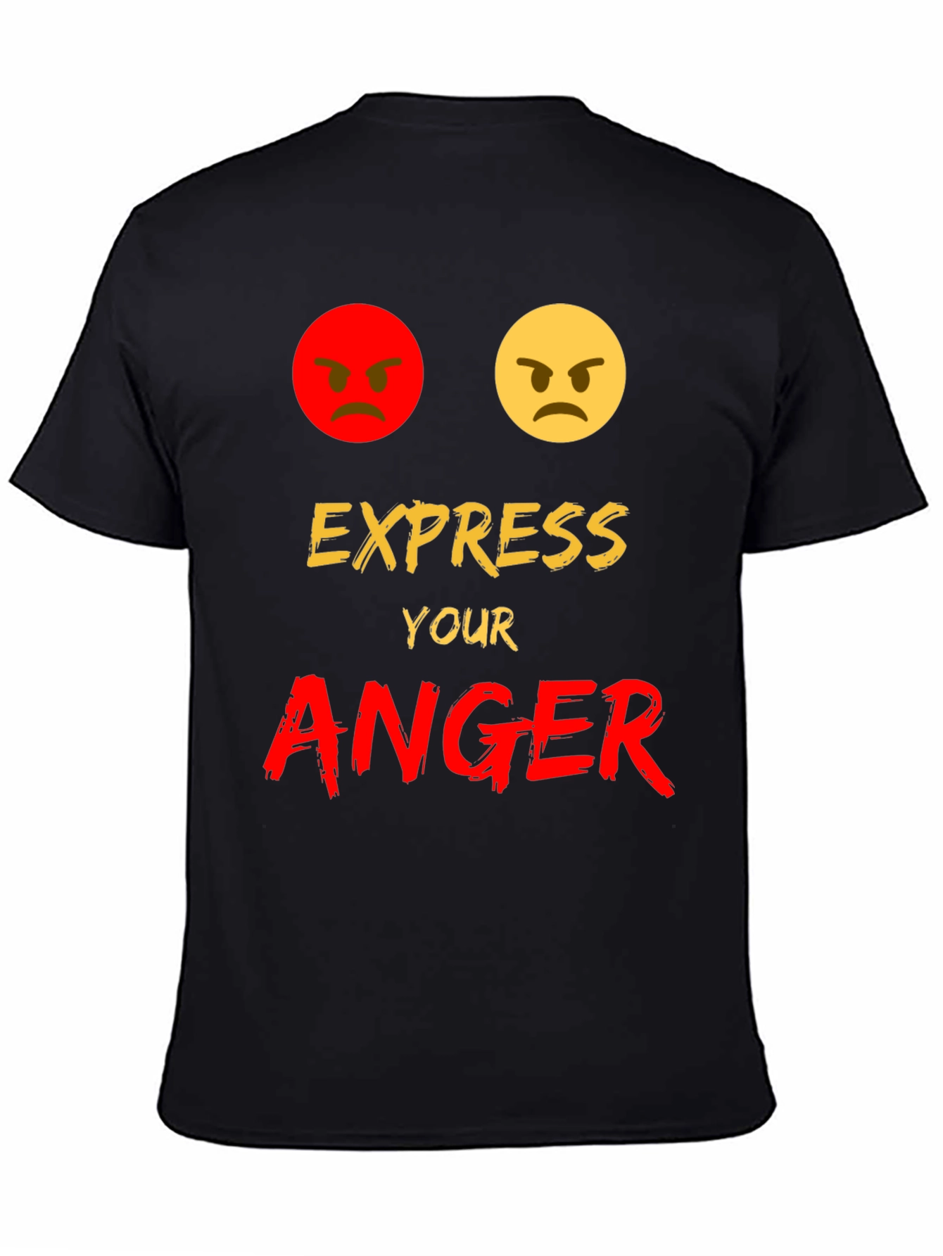 Express Your Anger Graphic T-Shirt