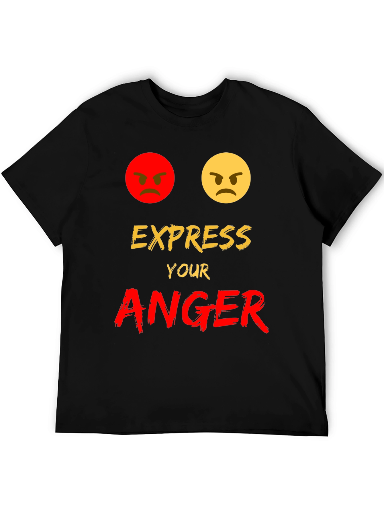 Express Your Anger Graphic T-Shirt