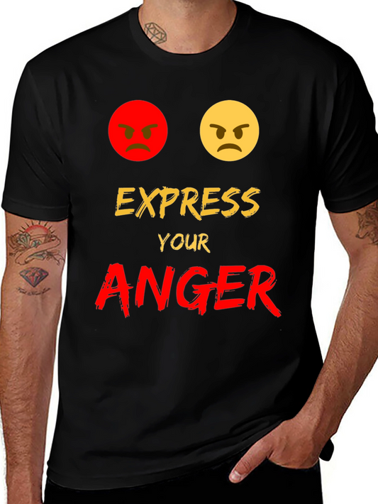 Express Your Anger Graphic T-Shirt
