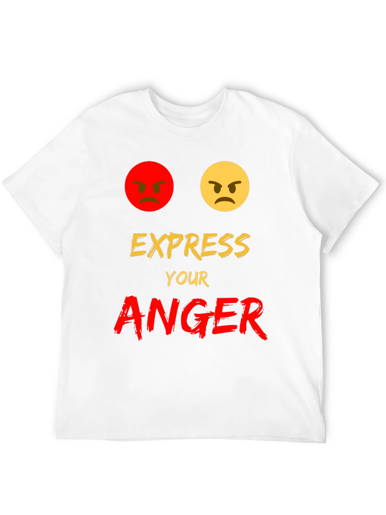 Express Your Anger Graphic T-Shirt