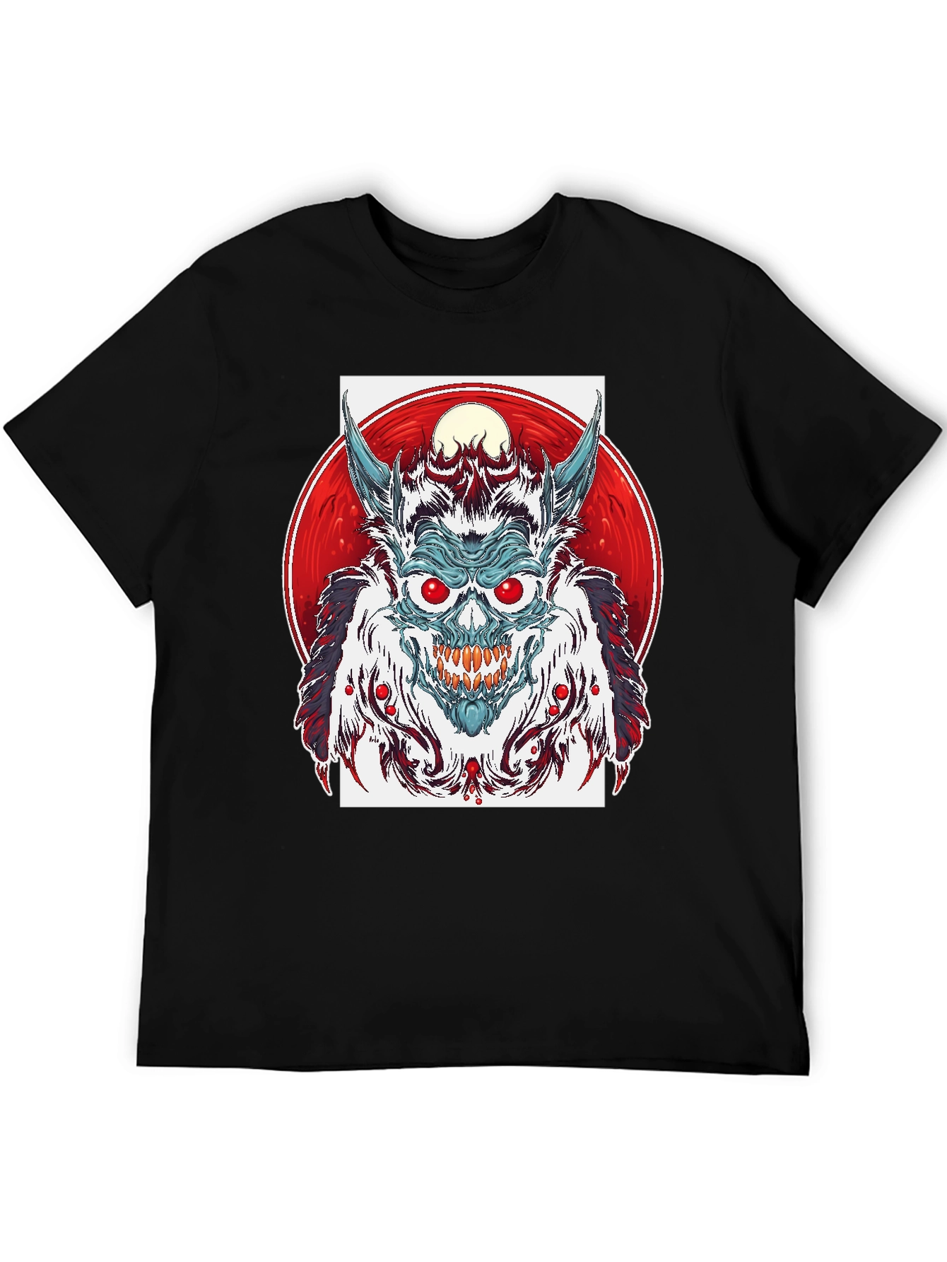 Monster Graphic Print T-Shirt