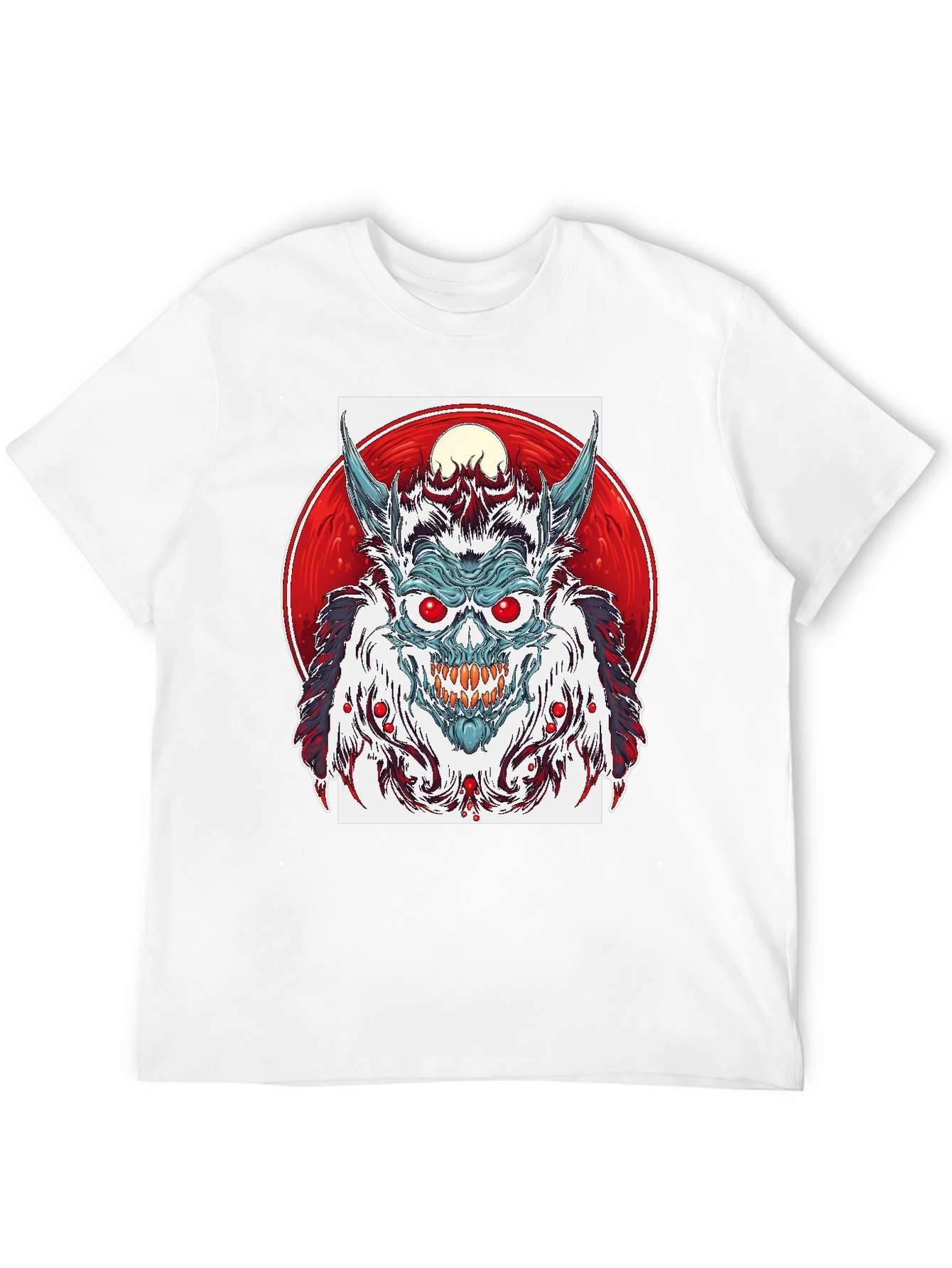 Monster Graphic Print T-Shirt
