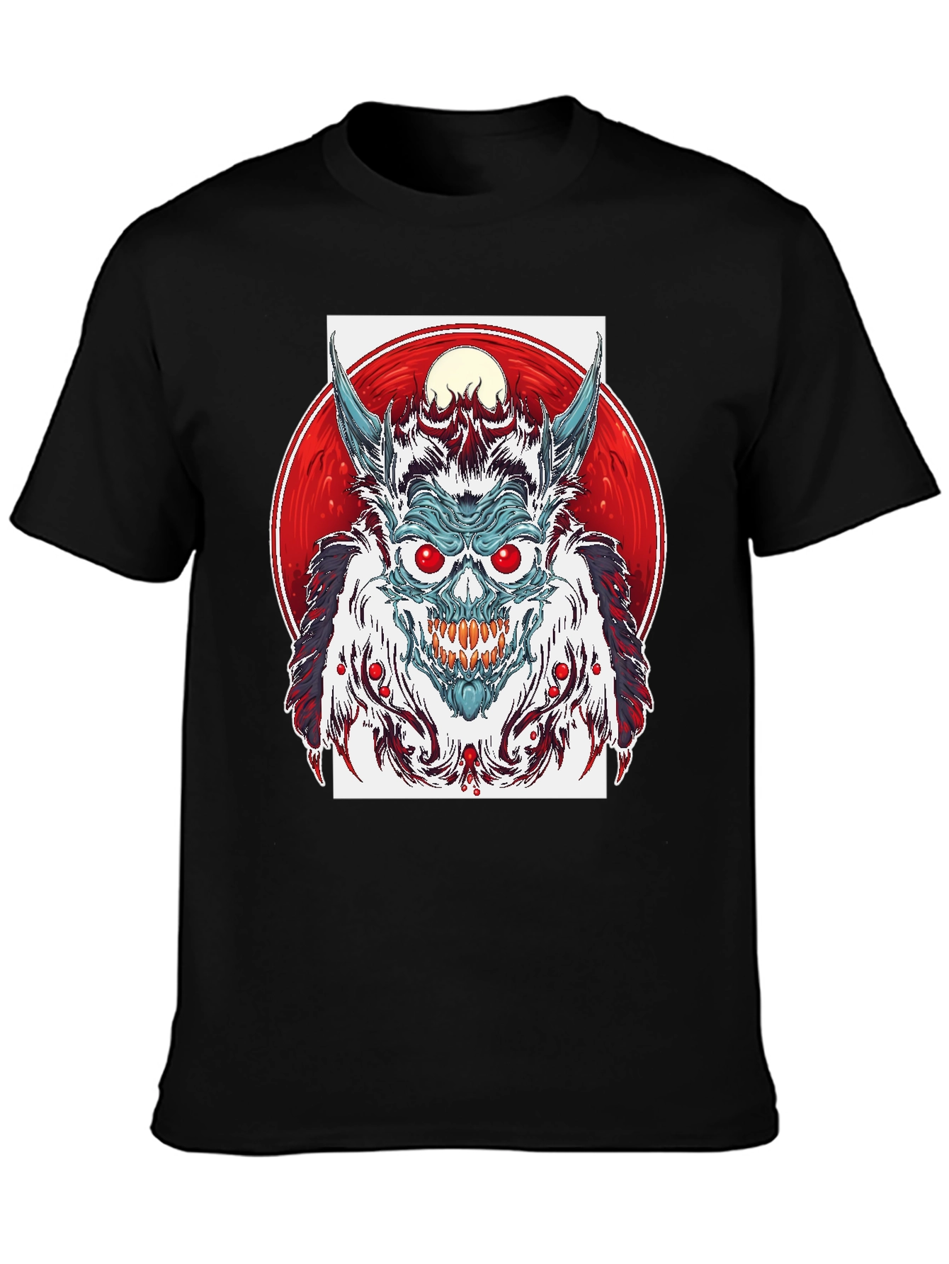 Monster Graphic Print T-Shirt