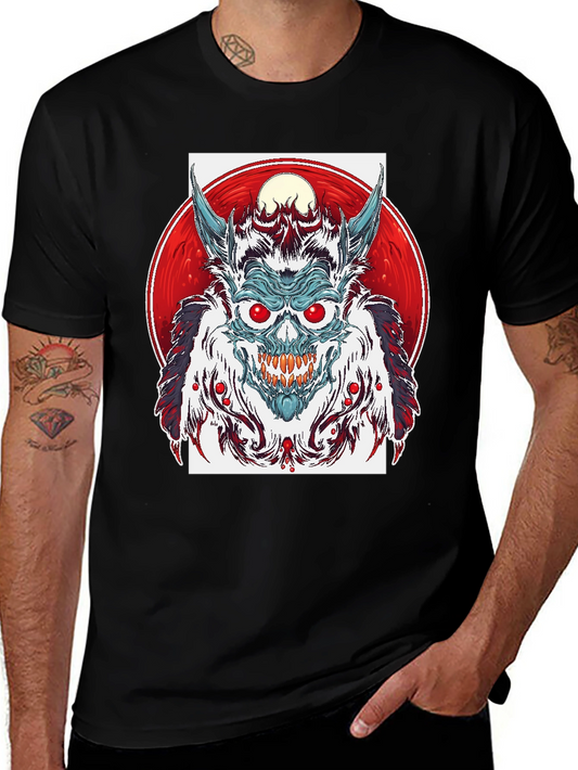 Monster Graphic Print T-Shirt