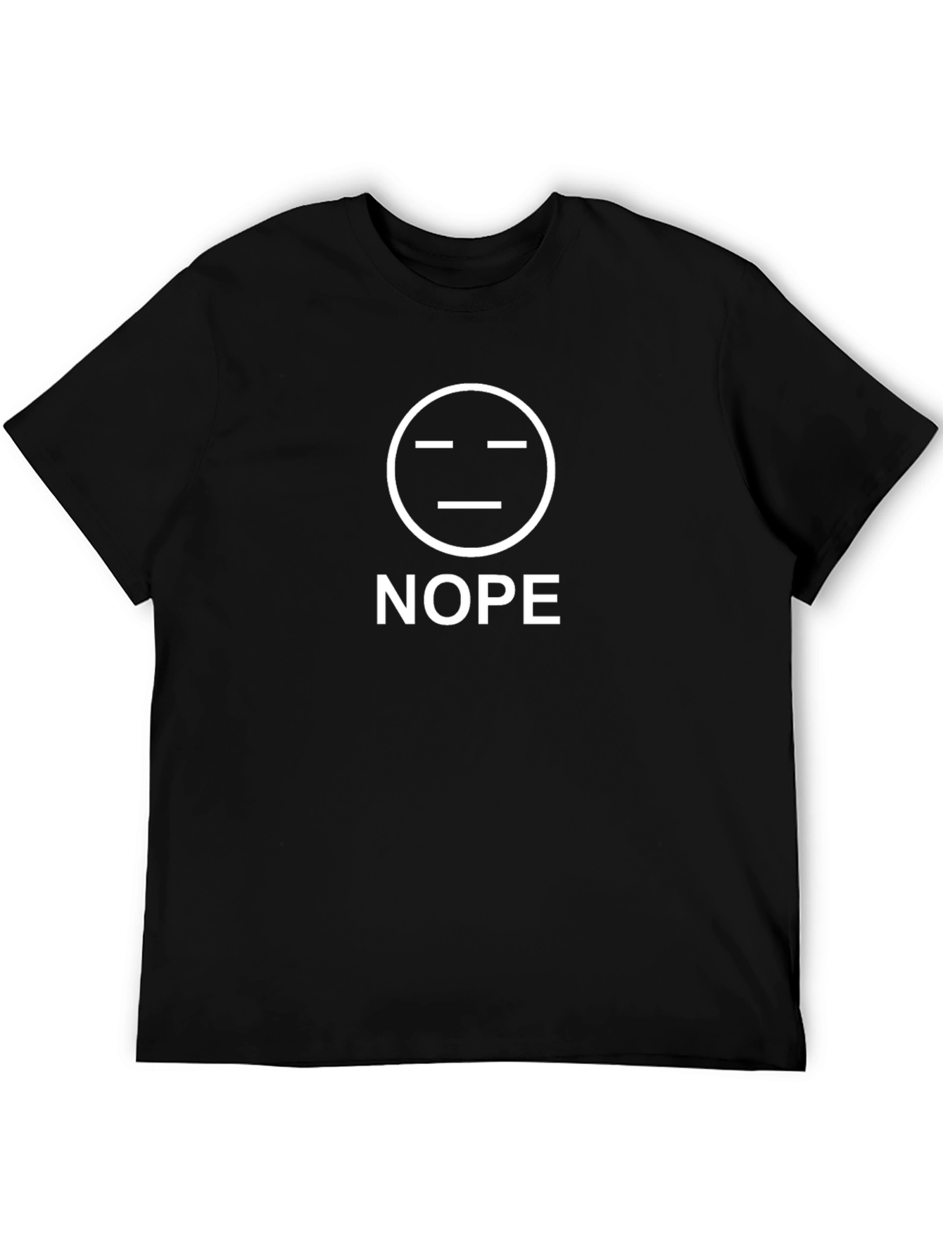 Nope T-Shirt - Funny Sarcastic Graphic Tee
